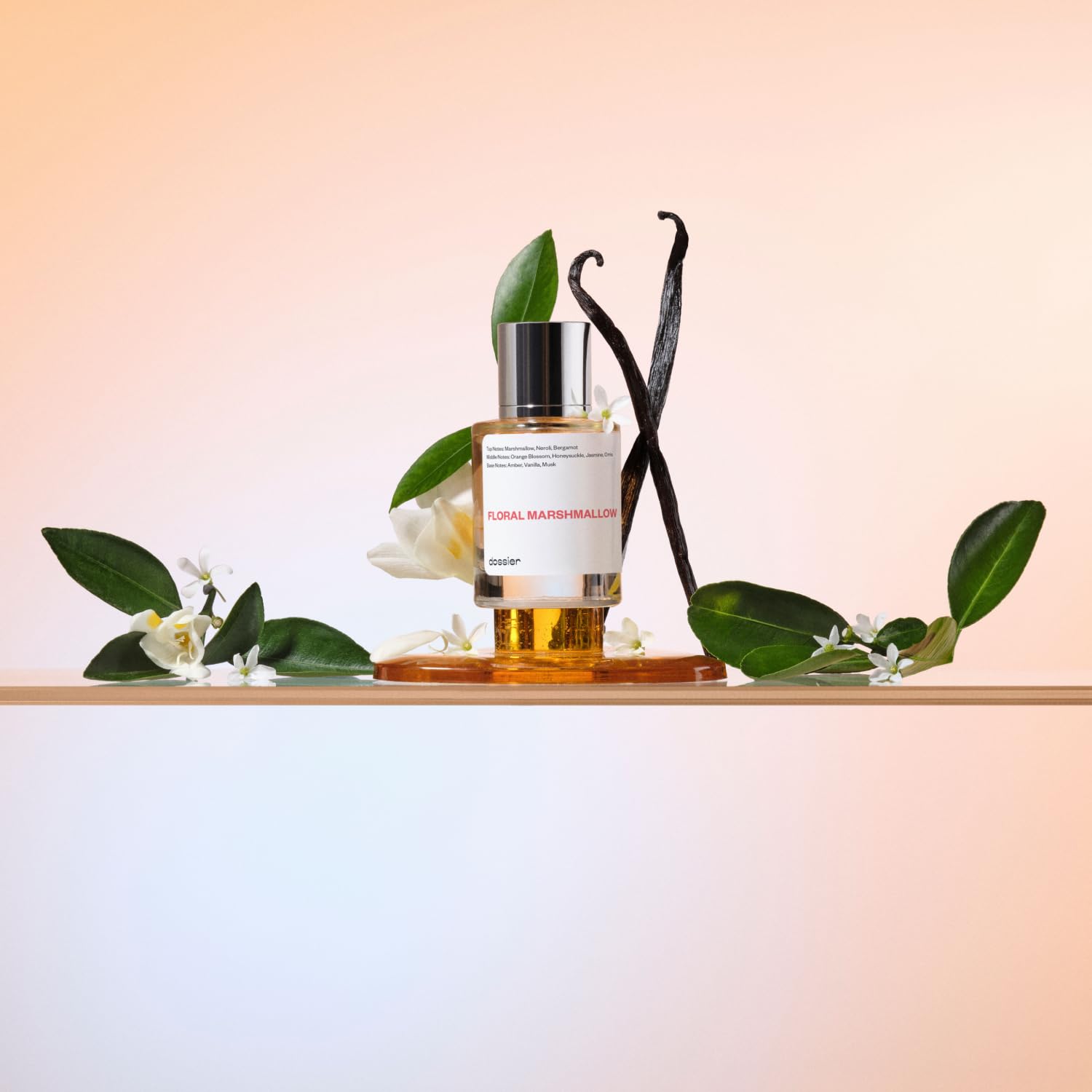 Dossier - Eau de Parfum - Floral Marshmallow - Inspired by By Kilian's Love,Don't Be Shy - Perfume Luxury - Pure Infused - Paraben-Free - Vegan - Feminine - For Women -Fragrance 1.7 Fl 0z (Spray 50ml): Floral Marshmallow 1.7 Fl Oz (Pack of 1)