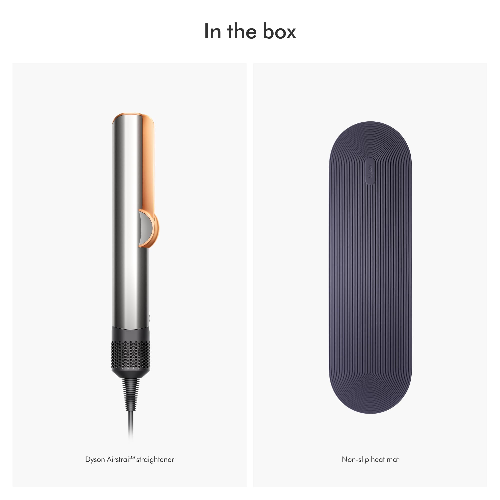 Dyson Airstrait™ Straightener: Nickel / Copper