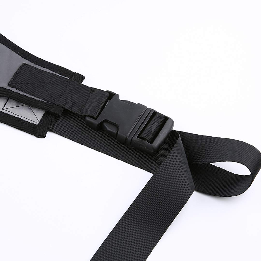 FlyCC Women Sexy One Shoulder Adjustable Buckle Crop Tops - Reflective Festival Rave Form Fitting Shrugs: Black