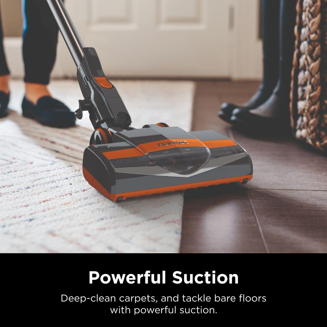 Shark HV371  DLX Corded Stick, Removable Hand Vacuum, Advanced Swivel Steering, XL Cup, Crevice Tool, Upholstery Tool & Anti-Allergen Dust Brush, Fuchsia, Capacity thumbnail 2