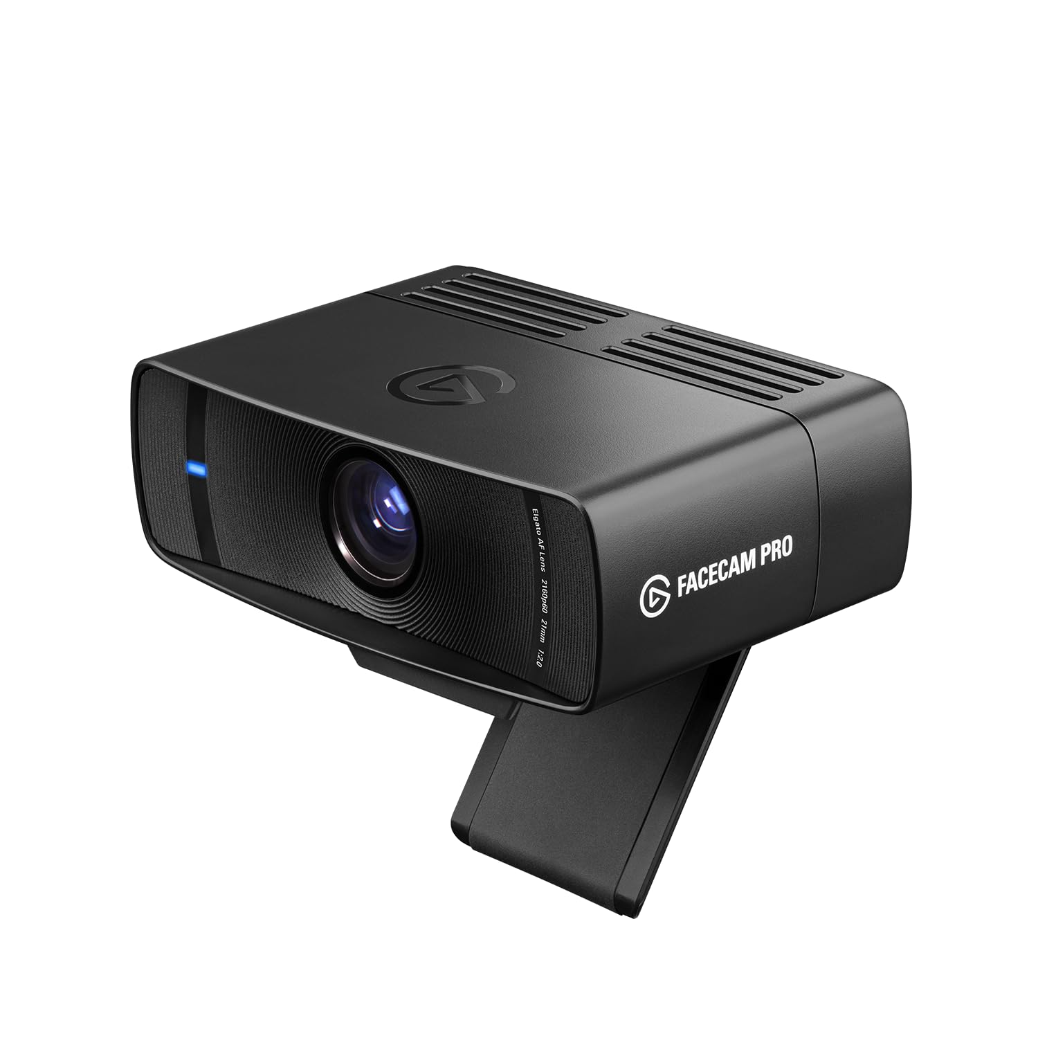 Elgato Facecam Pro, True 4K60 Ultra HD Webcam for Live Streaming, Gaming, Video Calls, Sony Sensor, Advanced Light Correction, DSLR Style Control, Wide Angle, works with OBS, Teams, Zoom, PC/Mac: Facecam Pro Facecam Pro