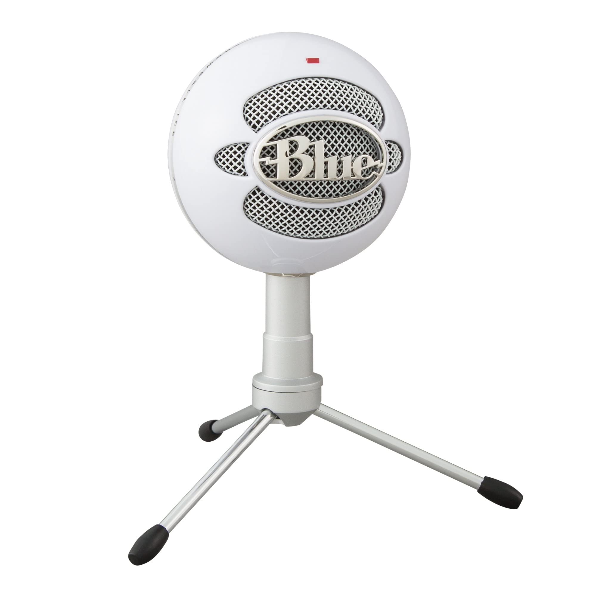 Logitech for Creators Blue Snowball iCE USB Microphone - White: Logitech for Creators Blue Snowball iCE USB Microphone - White