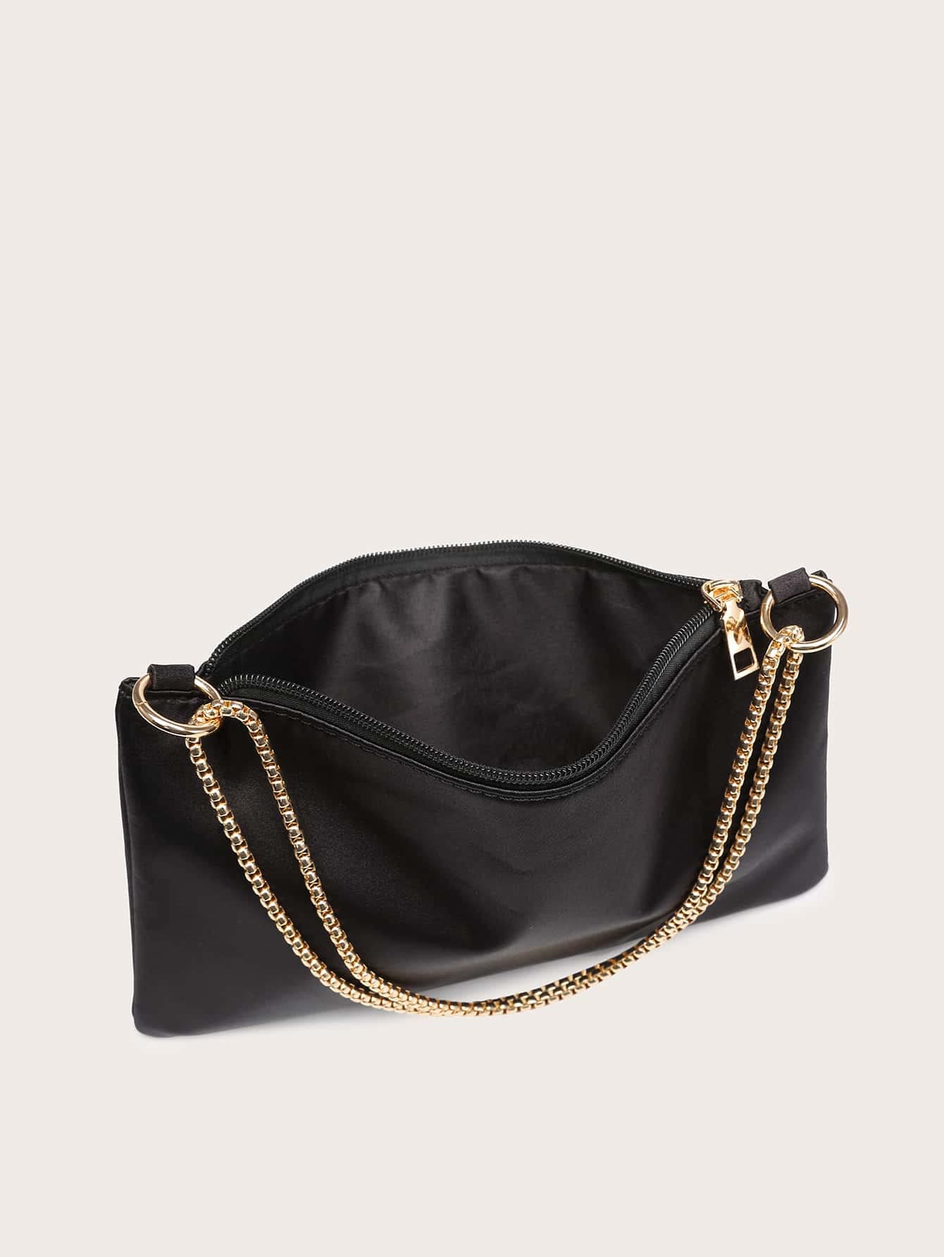 Verdusa Women's Satin Evening Handbag Shoulder Bag Purse thumbnail 3