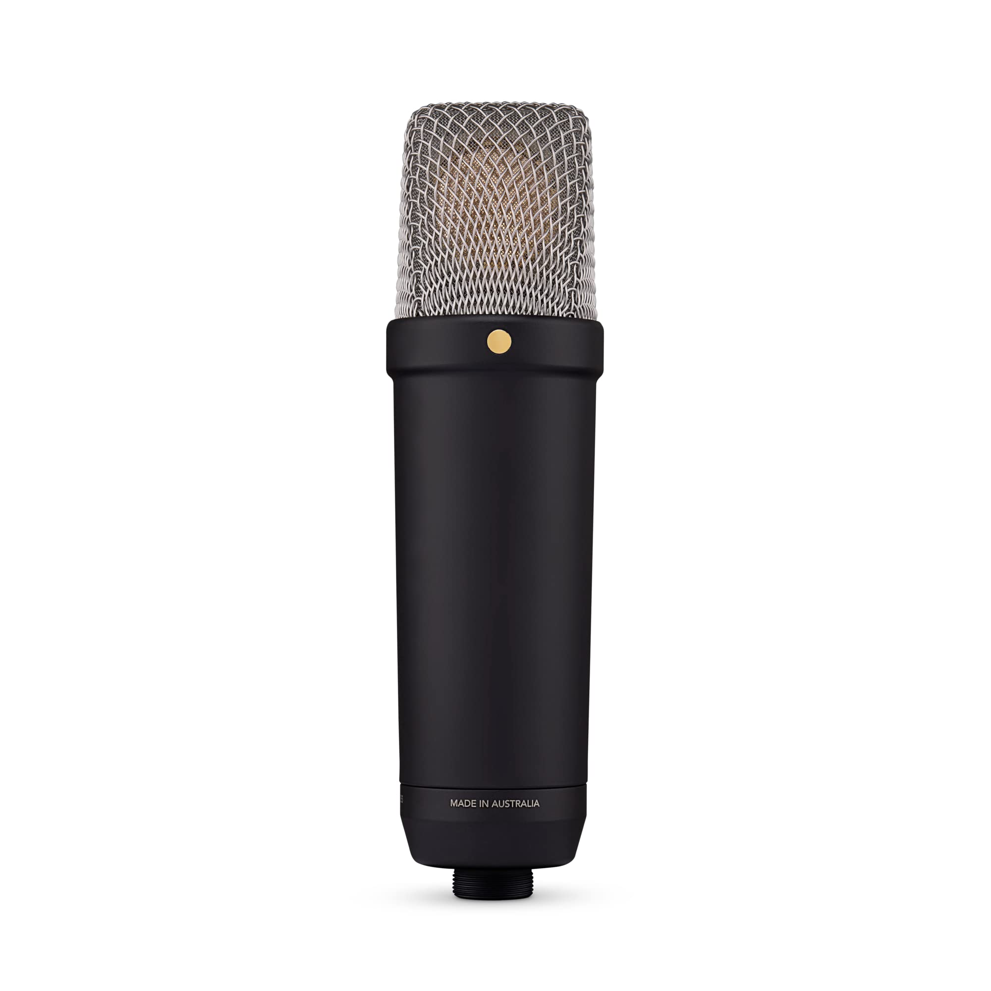 RØDE NT1 5th Generation Large-diaphragm Studio Condenser Microphone with XLR and USB Outputs, Shock Mount and Pop Filter for Music Production, Vocal Recording and Podcasting (Black): NT1 5th Gen Black