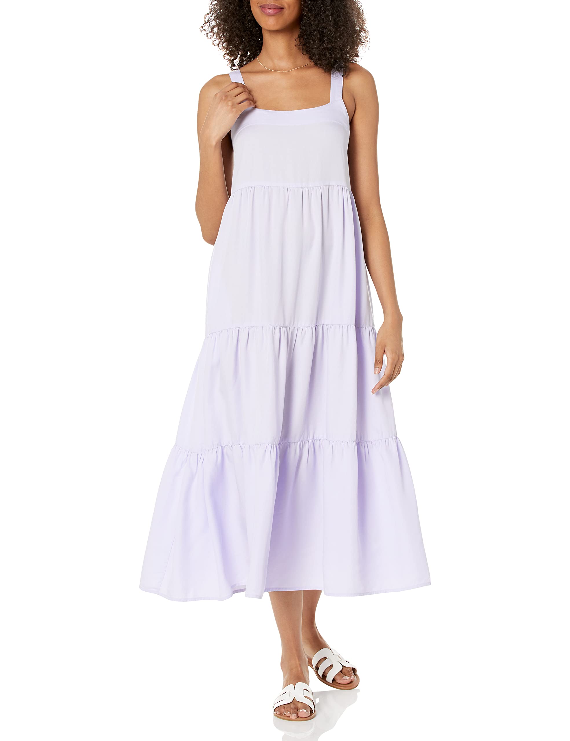 The Drop Women's Britt Tiered Maxi Tent Dress