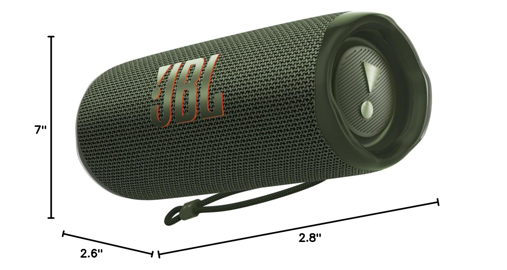 JBL Flip 6 - Portable Bluetooth Speaker, powerful sound and deep bass, IPX7 waterproof, 12 hours of playtime, JBL PartyBoost for multiple speaker pairing for home, outdoor and travel (Teal): Green Flip 6