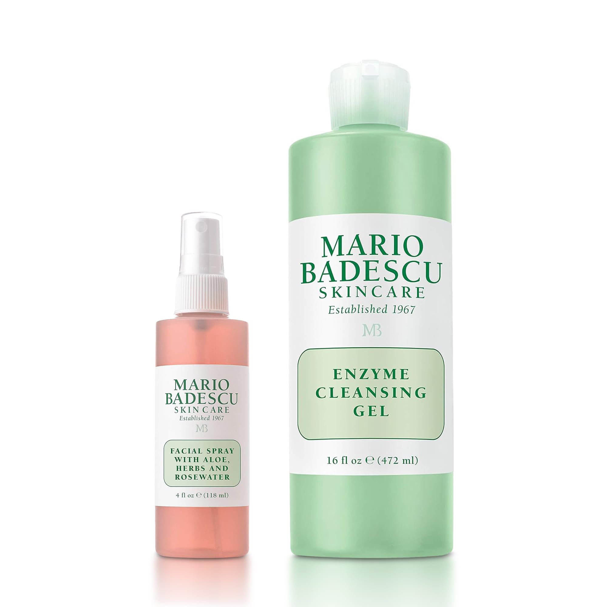 Mario Badescu Facial Spray with Aloe, Herbs and Rose Water for All Skin Types, Face Mist that Hydrates, Rejuvenates & Clarifies
