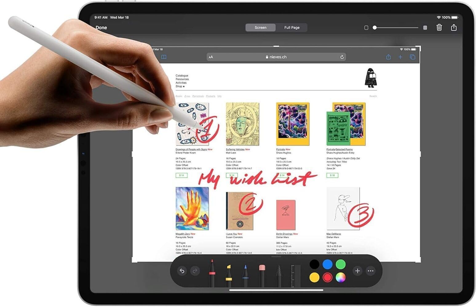 2020Apple iPad Pro (11-inch, Wi-Fi, 128GB) - Space Gray (Renewed)