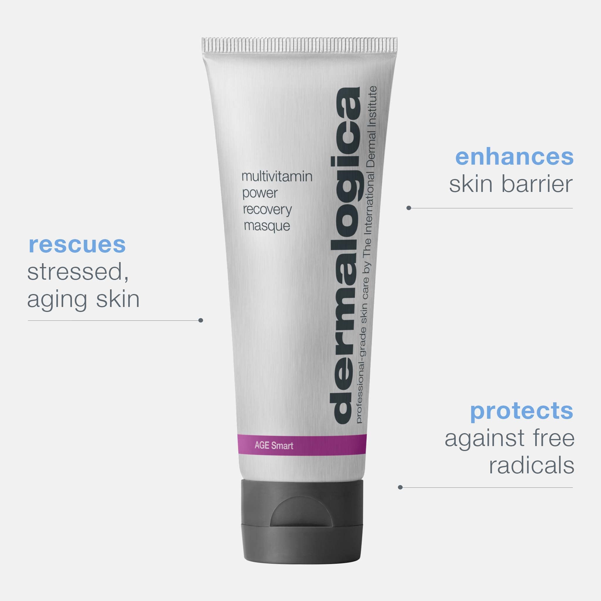 Dermalogica Multivitamin Power Recovery Masque (2.5 Fl Oz) Anti-Aging Face Mask with Vitamin C & Lactic Acid - Restore and Repair Damaged, Aging Skin: Dermalogica Multivitamin Power Recovery Masque (2.5 Fl Oz) Anti-Aging Face Mask with Vitamin C & Lactic Acid - Restore and Repair Damaged, Aging Skin