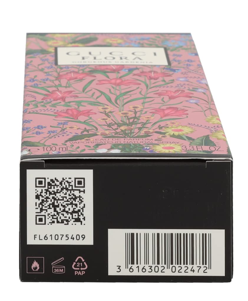 Gucci Flora Gorgeous Gardenia for Women 3.3 oz Eau de Parfum Spray: Gucci Flora Gorgeous Gardenia for Women 3.3 oz Eau de Parfum Spray
