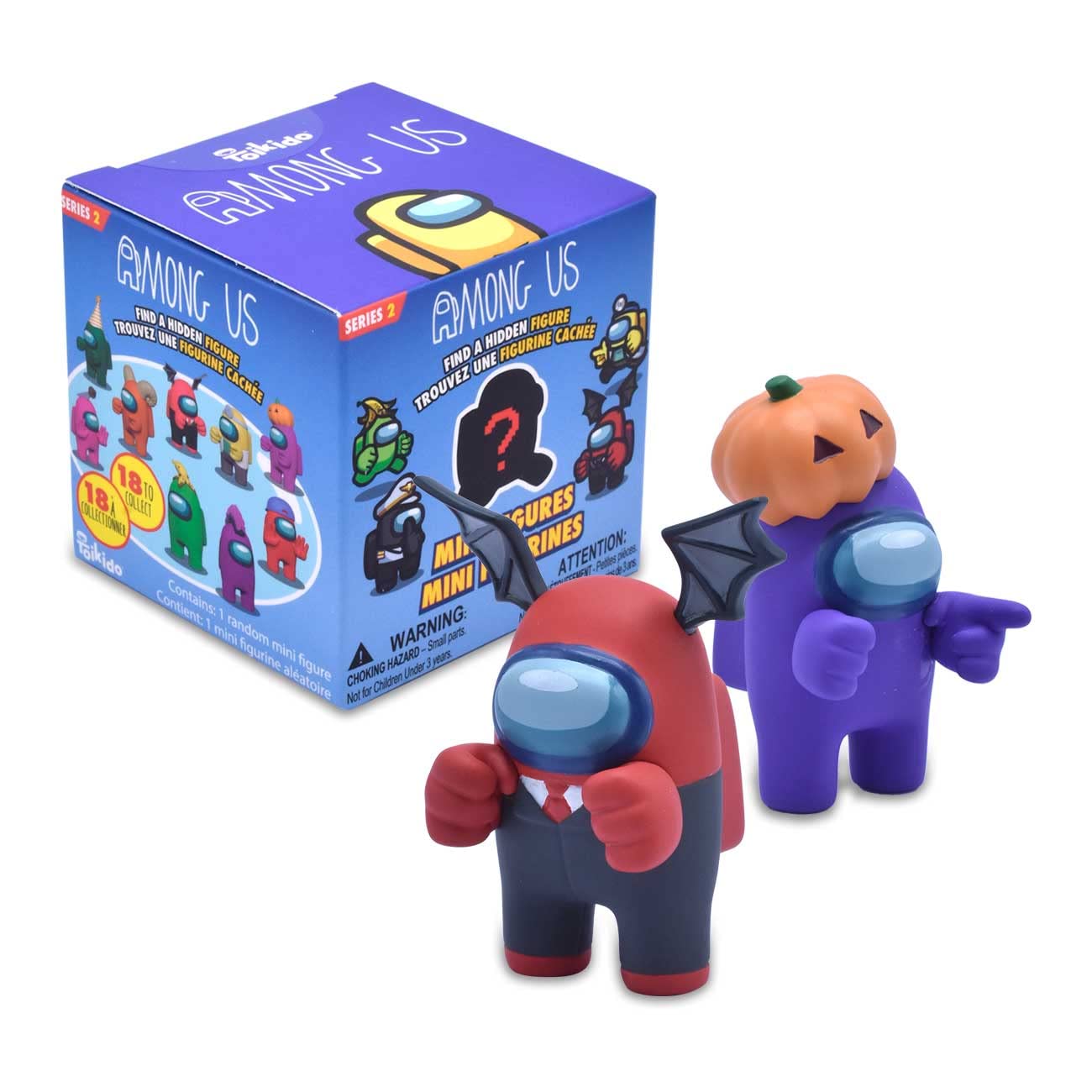Just Toys LLC Among Us Ultimate Surprise Bundle – 25+ Collectibles: Large Crewmate, 20 Micro‑Figures, 3 Mini‑Figures & 2 Backpack Hangers – Licensed Kids Toy Gift
