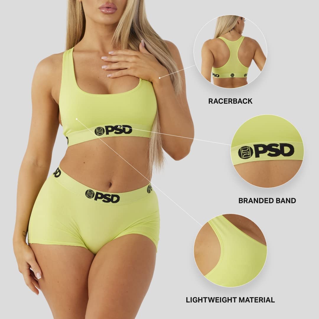 PSD Women's Hooters Sports Bra - Racerback Sports Bras for Women with Breathable Microfiber Fabric: X-Large Hooters Uniform