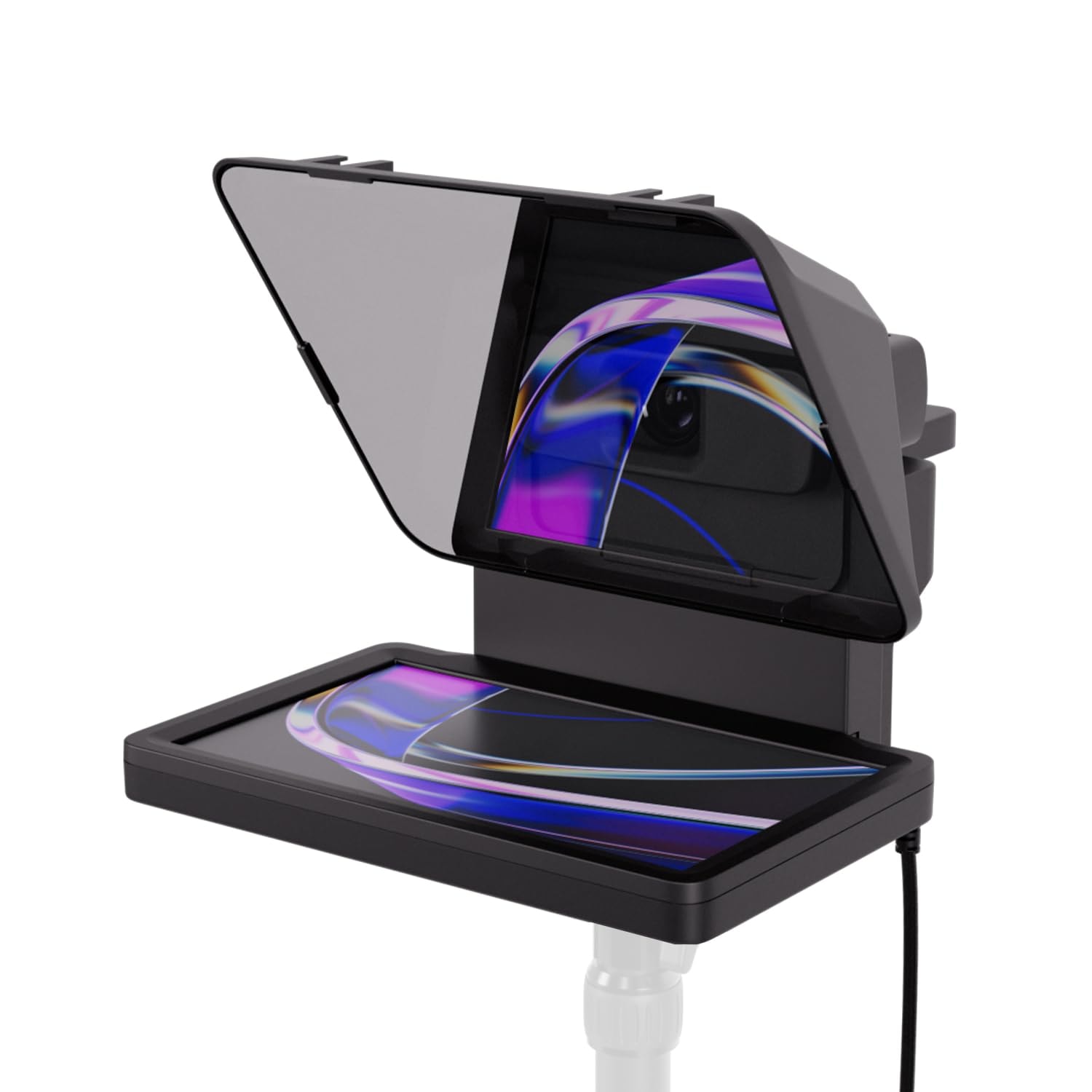 Elgato Prompter – Teleprompter with Built-in Screen for YouTube, Twitch, Zoom, MS Teams and More, Supports DSLR/Webcam/Smartphone, Drag & Drop Monitor Display, Works with Mac/PC & Stream Deck: Elgato Prompter – Teleprompter with Built-in Screen for YouTube, Twitch, Zoom, MS Teams and More, Supports DSLR/Webcam/Smartphone, Drag & Drop Monitor Display, Works with Mac/PC & Stream Deck