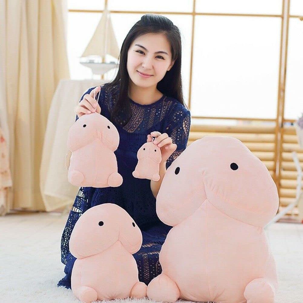Cute Penis Plush Doll Toy Stuffed Creative Dick Soft Pillow Cushion Bolster Toy Gift (30cm)