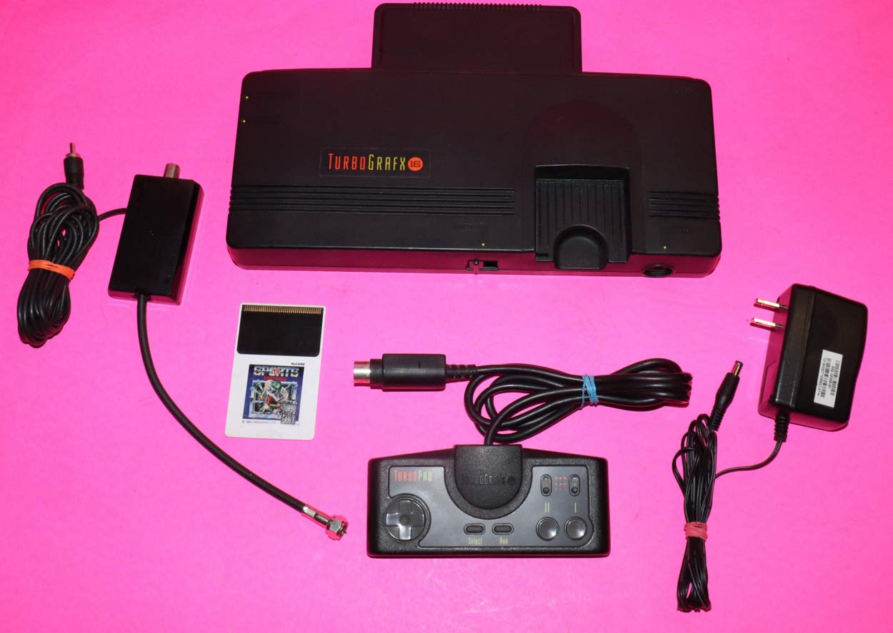Turbo Grafx 16 System - Video Game Console (Renewed)