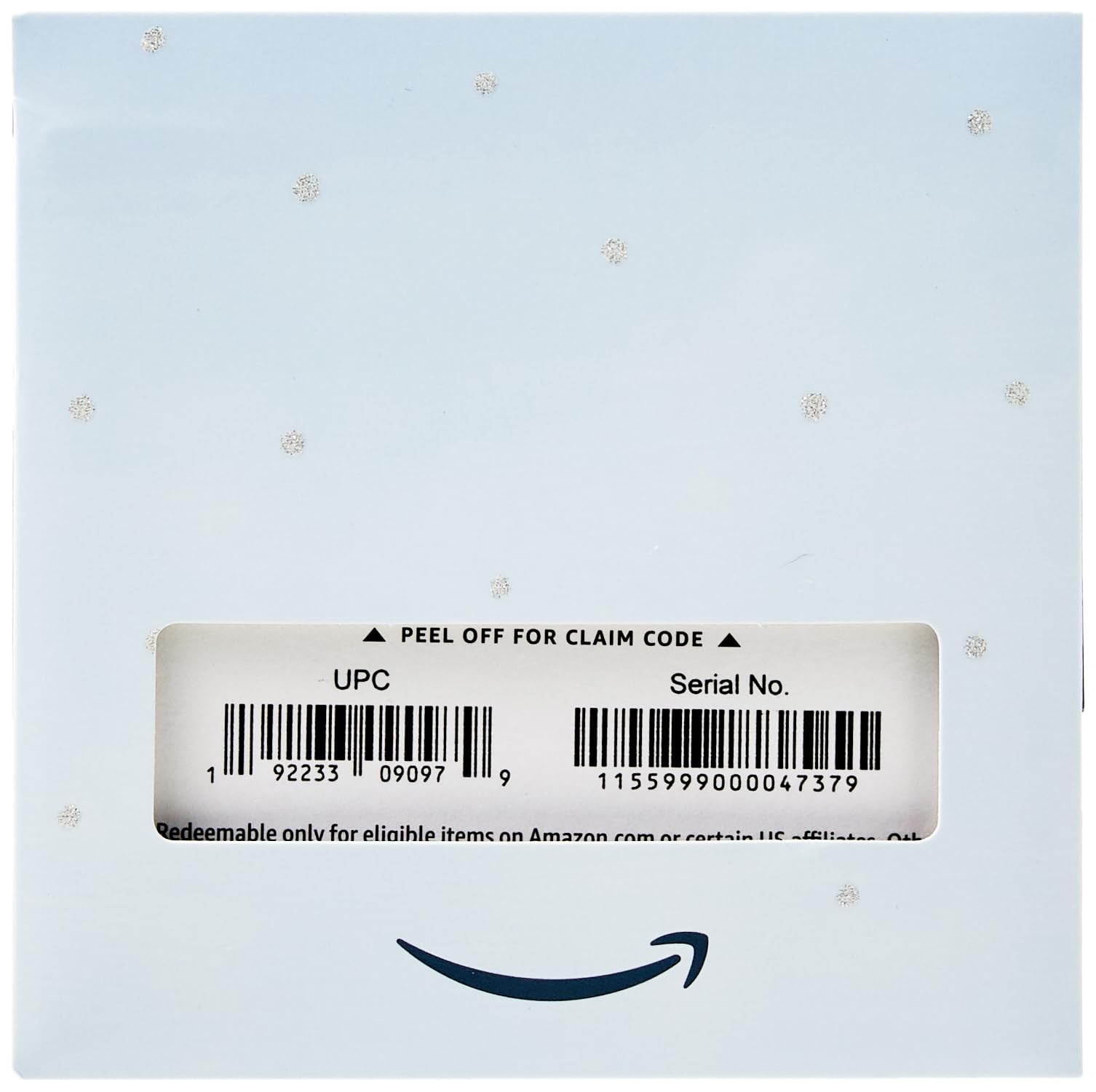 Amazon.com Gift Card in a Reveal (Various Designs): 0 Winter Scene Reveal