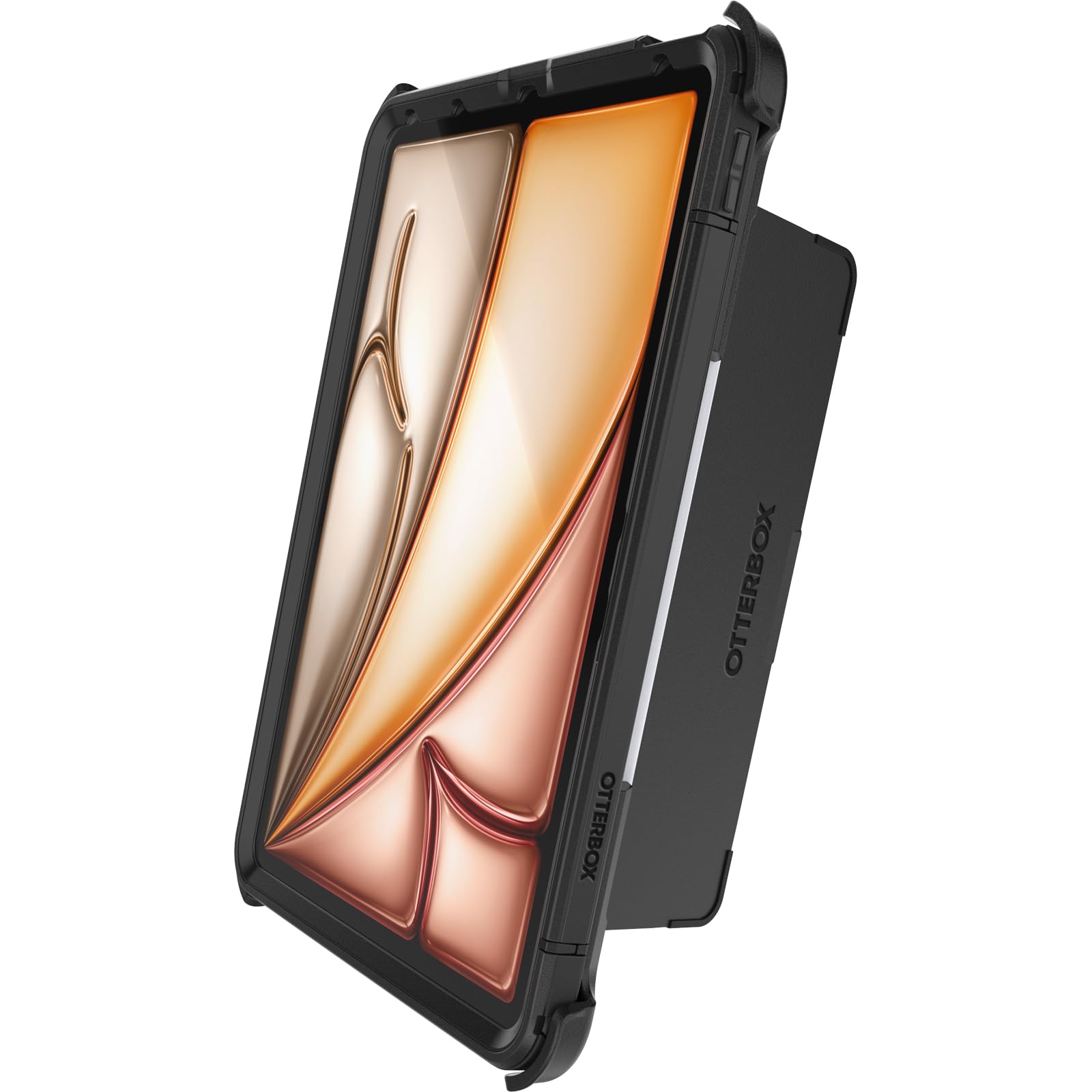 OtterBox Defender Series Case for iPad Air 11-inch (M3) & (M2) - Black, Rugged, Durable, Multi-Layer Protection