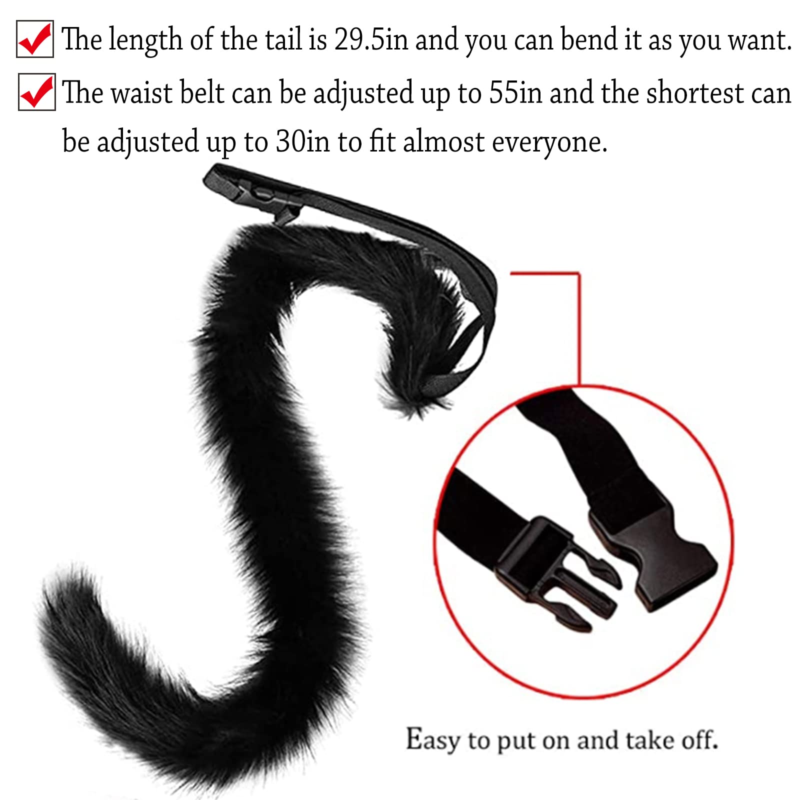 HOMEGYMFREE Cute Cat Paw Mittens Gloves, Kawaii Cat Cosplay Kawaii Soft 3D Toes Beans Fingerless Cat Claw Paws Pad Sleeve: 4 Pcs Black
