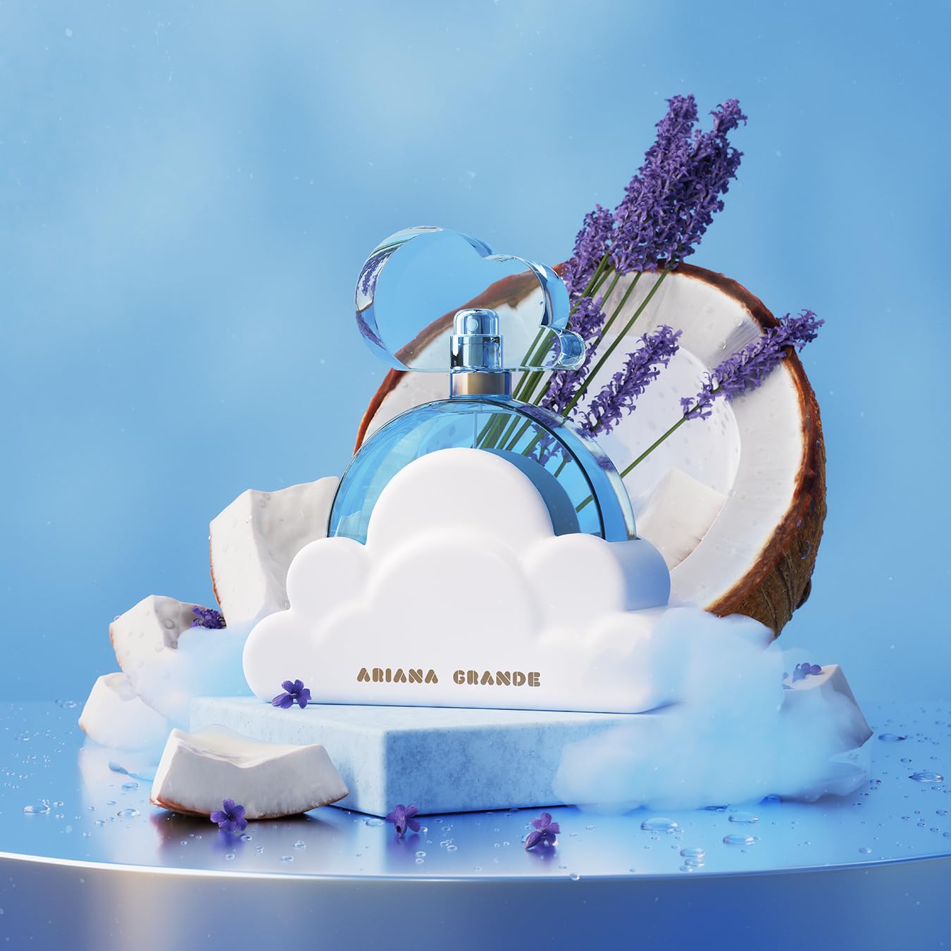 Ariana Grande Cloud Eau De Parfum – Warm Gourmand Fragrance for Women – Women's Perfume with Notes of Lavender, Coconut, Vanilla & Pear - Image 3