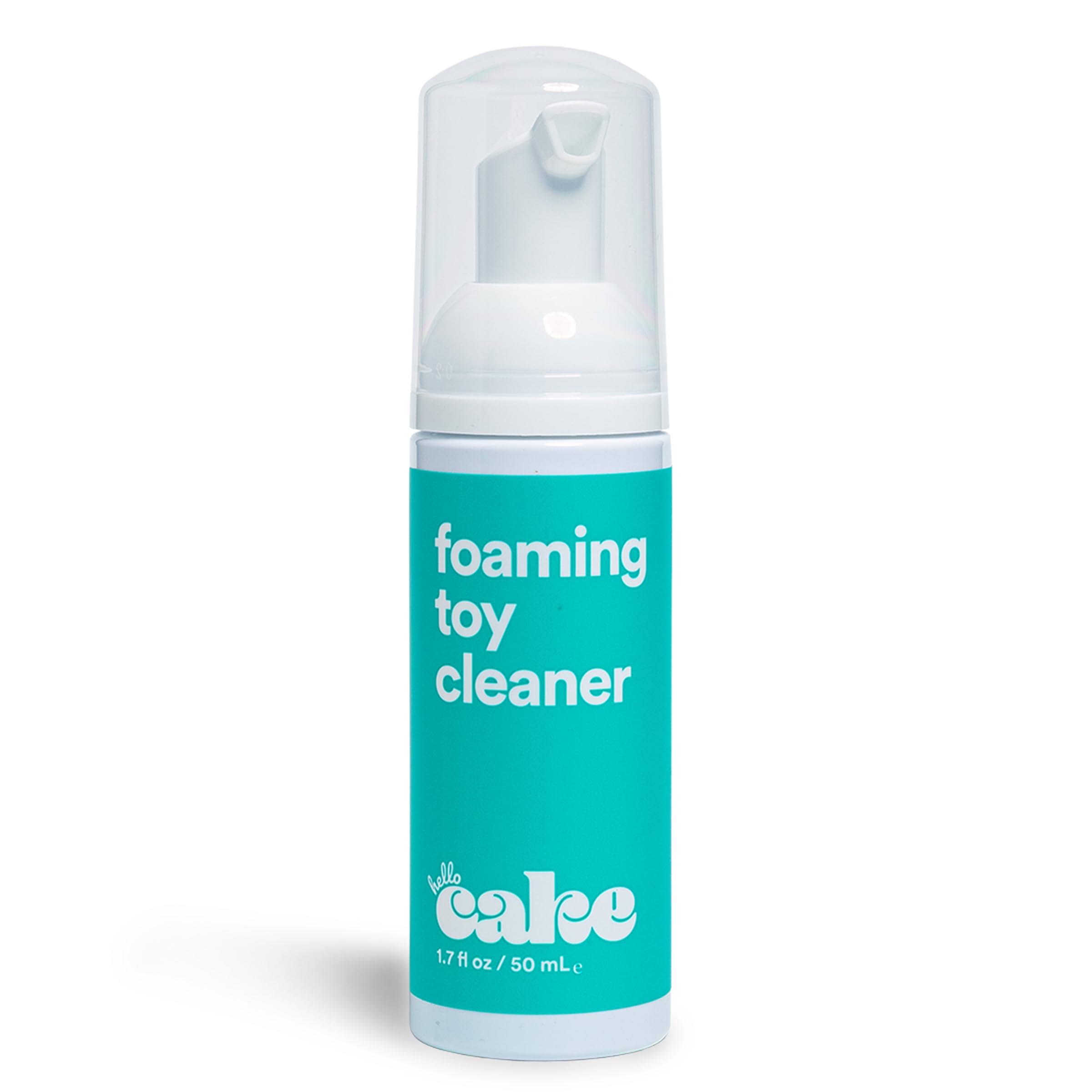 Hello Cake Toy Cleaner, Adult Toy Cleaner with Easy to Use Pump, Natural Gentle Foaming Cleanser, Fragrance-Free, Extend The Life of Toys, 1.7 fl oz: Hello Cake Toy Cleaner, Adult Toy Cleaner with Easy to Use Pump, Natural Gentle Foaming Cleanser, Fragrance-Free, Extend The Life of Toys, 1.7 fl oz