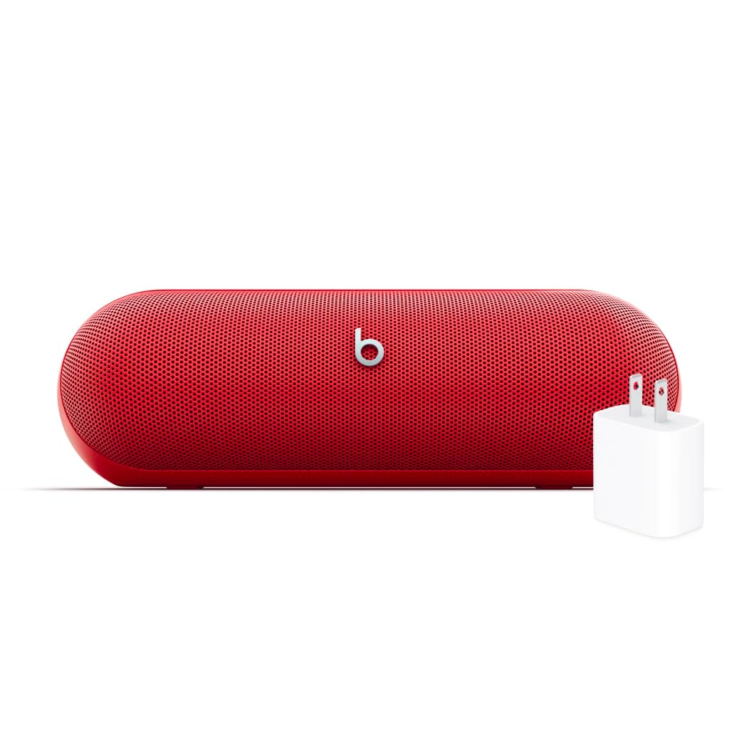 Beats Pill - Portable Bluetooth Speaker - Up to 24H Battery Life, Water Resistant, Bluetooth, Apple & Android Compatible, Seriously Loud Sound for Home, Outdoor and Travel – - Image 1