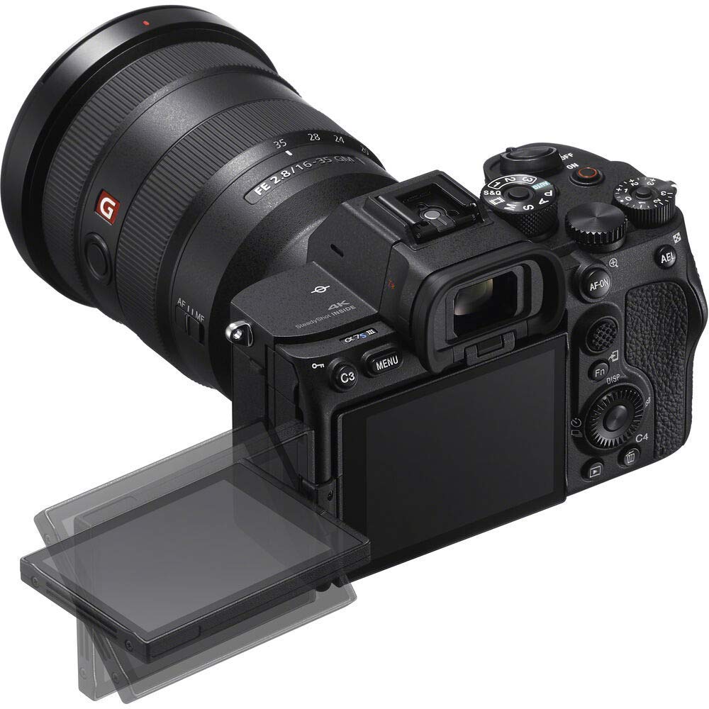 Sony Alpha a7S III Mirrorless Digital Camera (Body Only) (ILCE7SM3/B) + Sony FE 24-70mm Lens + 64GB Memory Card + NP-FZ-100 Battery + Corel Photo Software + Case + External Charger + More (Renewed)
