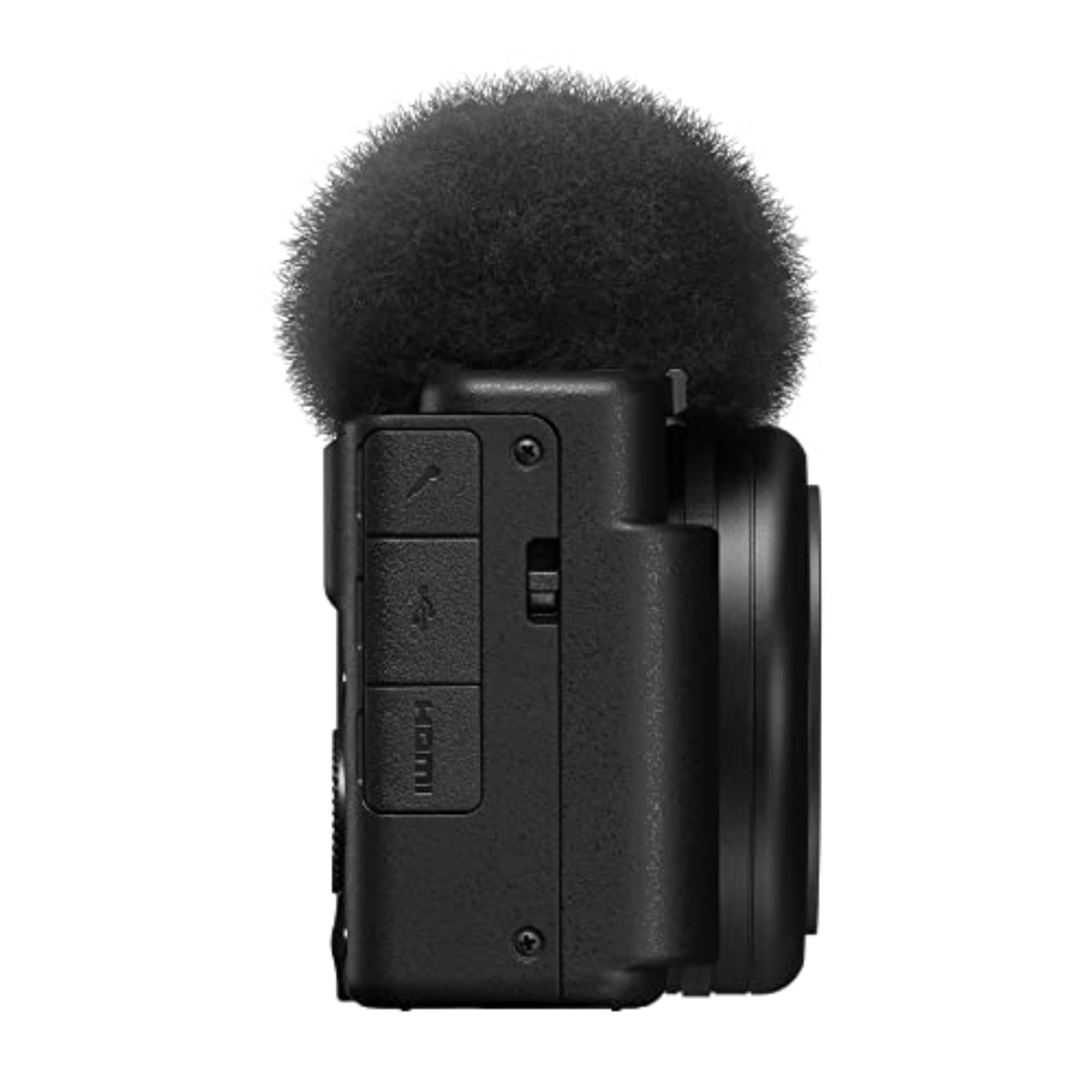 Sony ZV-1F Vlog Camera for Content Creators and Vloggers White: Black Camera Only