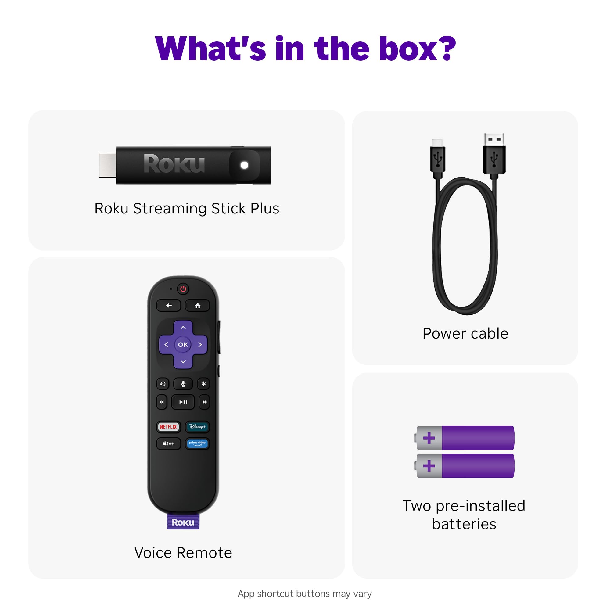 Roku Streaming Stick 4K - HDR & Dolby Vision Roku Streaming Device for TV with Voice Remote & Long-Range Wi-Fi - Free & Live TV thumbnail 11