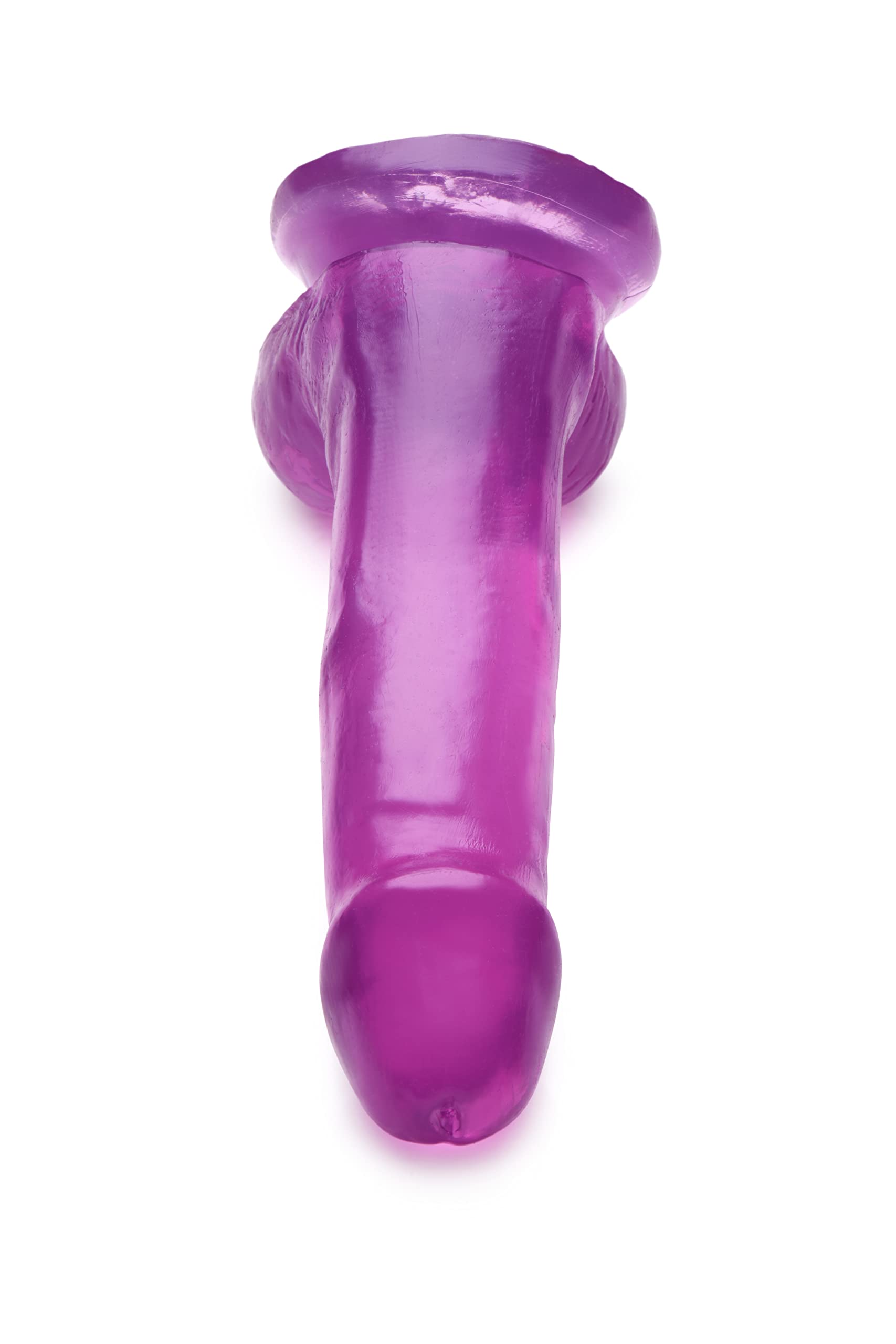 Lynx 6 Inch Ice Dildo with Balls Made in USA,