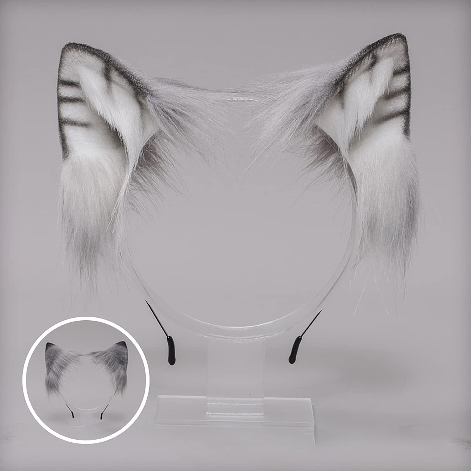 Faylay Cat Ear Party Women Faux Fur Headband Cute Cosplay Headwear