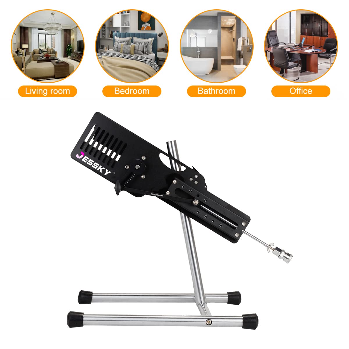 Premium Sex Machine, Adjustable Love Machine Adult Sex Toys APP/Remote Control Thrusting Sex Machine with 3 Attachments for Women and Men: 1-thrusting Sex Machine