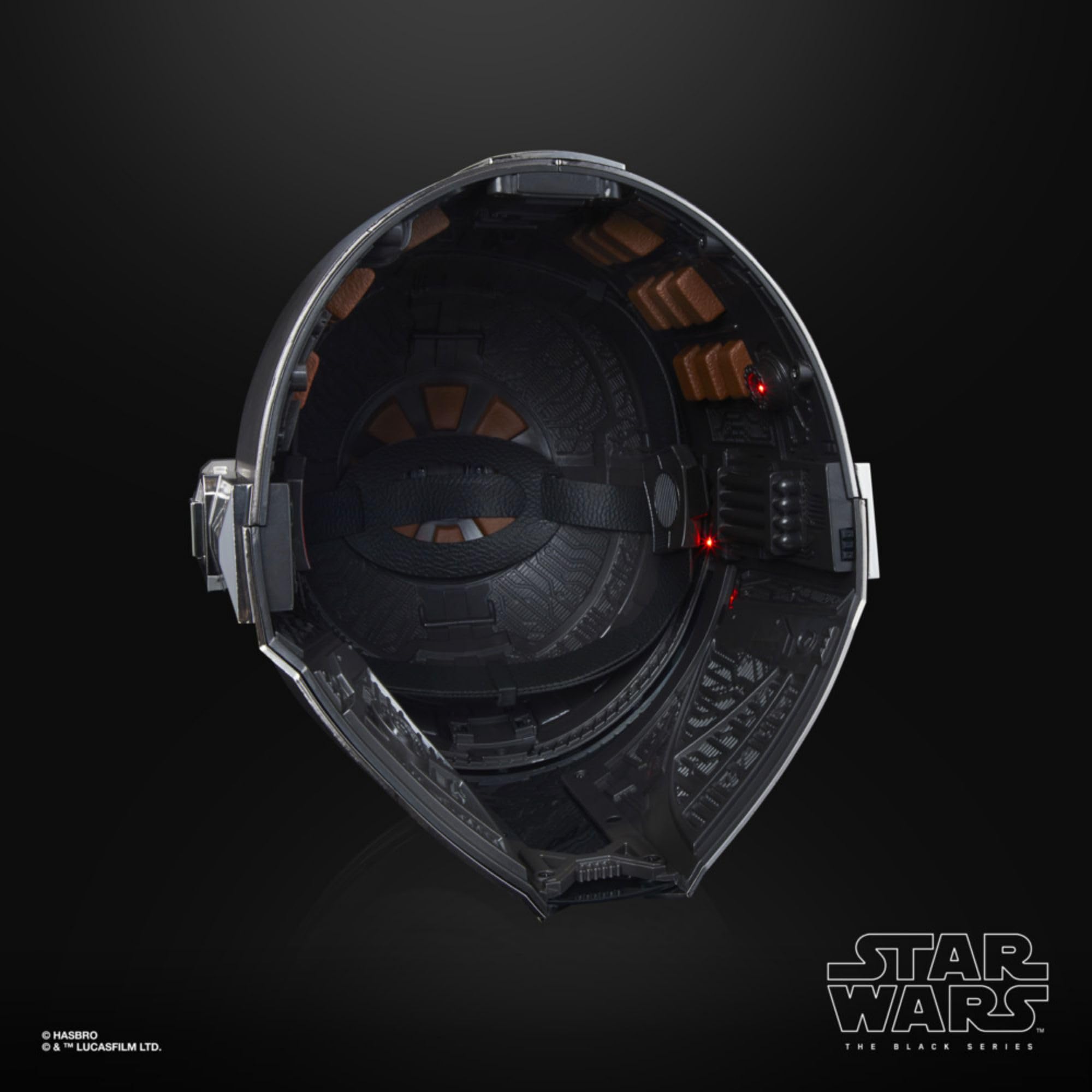 STAR WARS The Black Series The Mandalorian Premium Electronic Helmet Roleplay Collectible: Mandalorian Elec Helmet