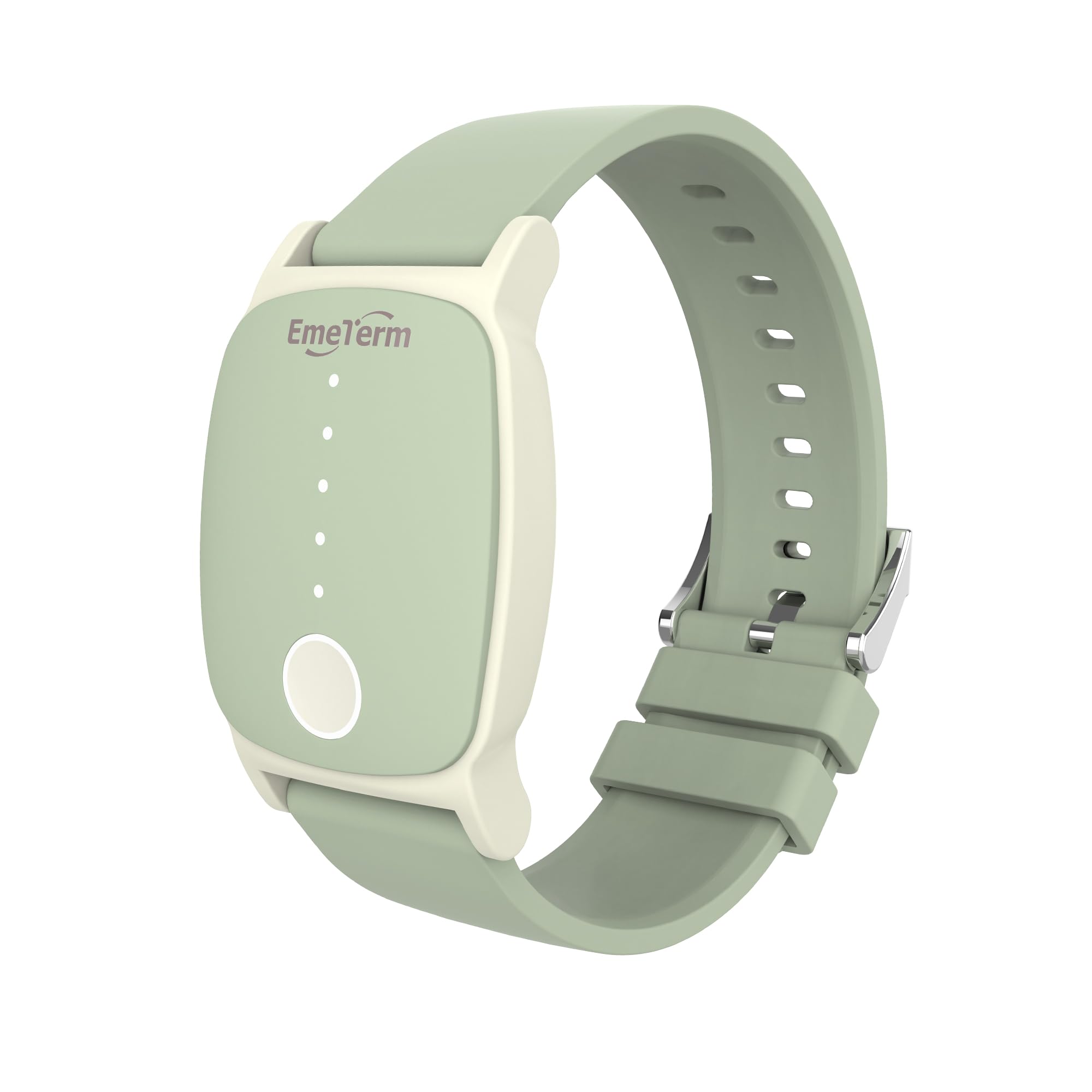 EmeTerm Explore  Anti-Nausea Wristband IP67 Waterproof Morning Motion Travel Sickness Vomit Relief Rechargeable Classic Strap Design No Gel Drug Free Without Side Effects: Mint Green