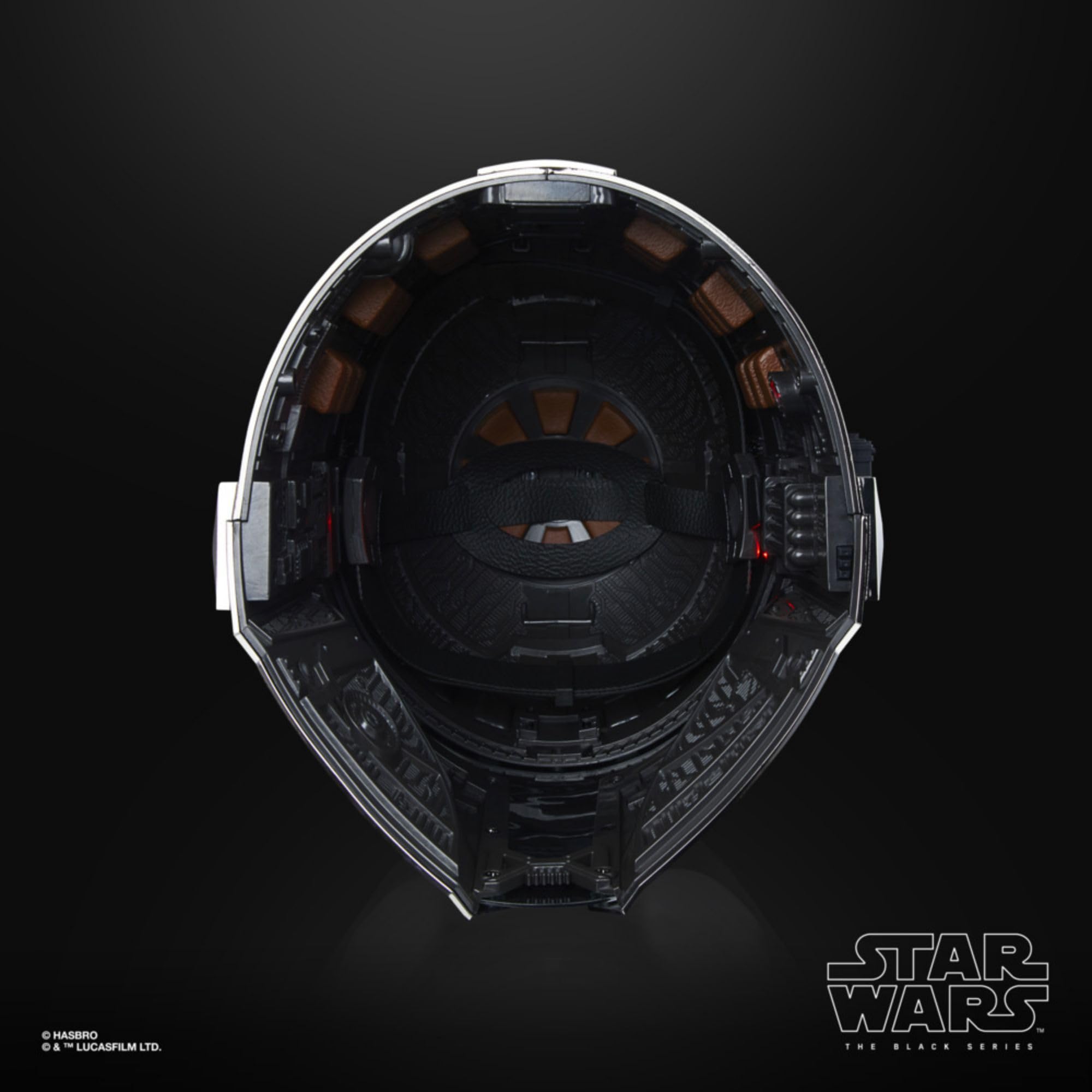 STAR WARS The Black Series The Mandalorian Premium Electronic Helmet Roleplay Collectible: Mandalorian Elec Helmet