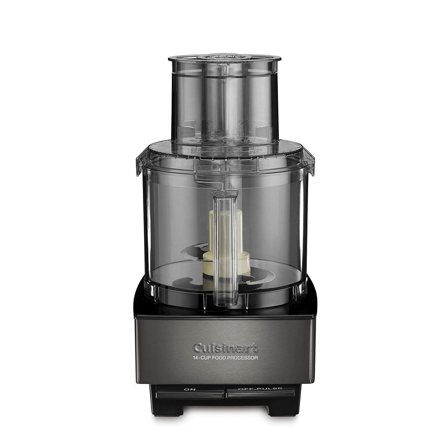 Cuisinart Food Processor 14-Cup Vegetable Chopper for Mincing, Dicing, Shredding, Puree & Kneading Dough, Stainless Steel, DFP-14BCNY: 14-Cup Black