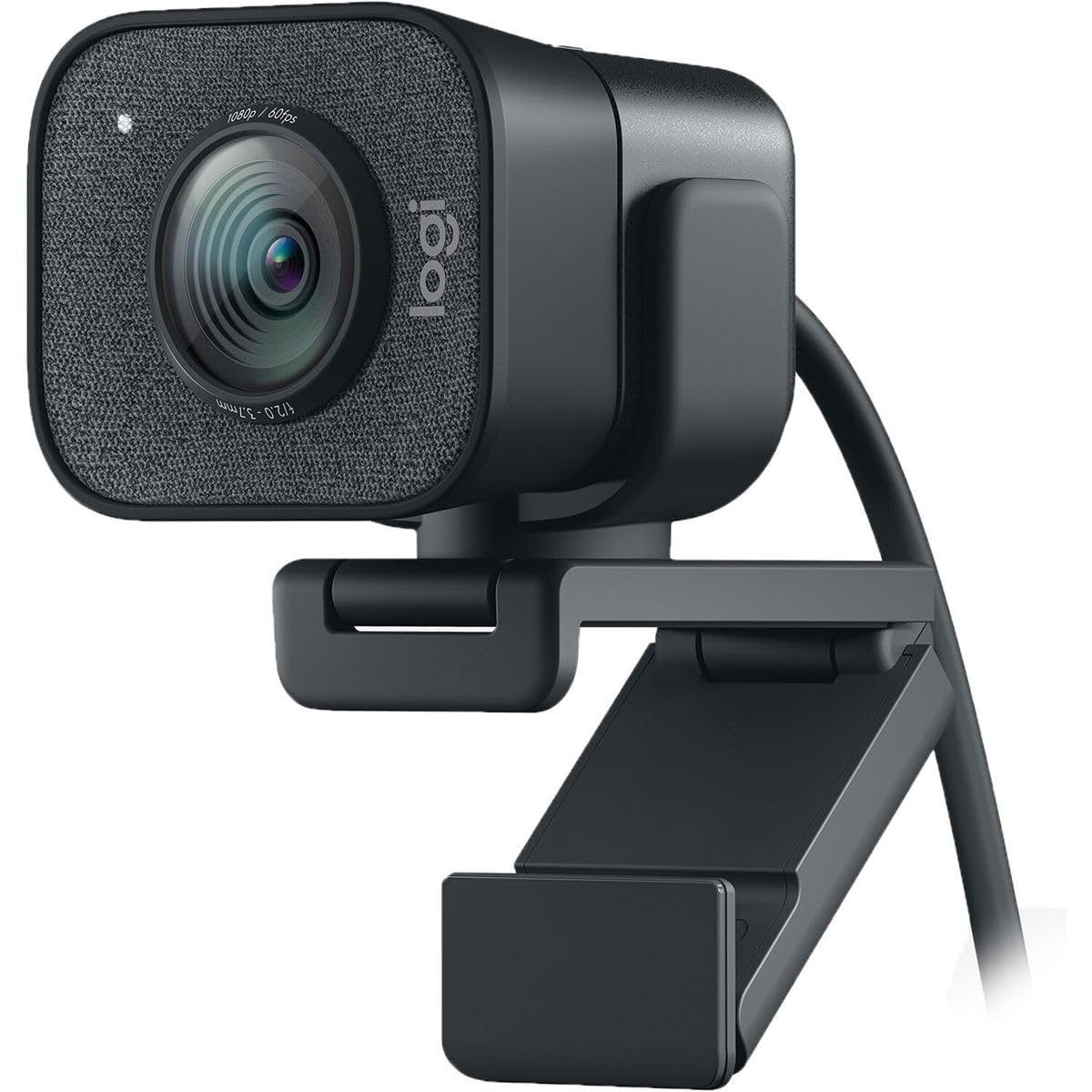 Logitech StreamCam Plus Webcam with Tripod Mount (Graphite), 1080p: Logitech StreamCam Plus Webcam with Tripod Mount (Graphite), 1080p