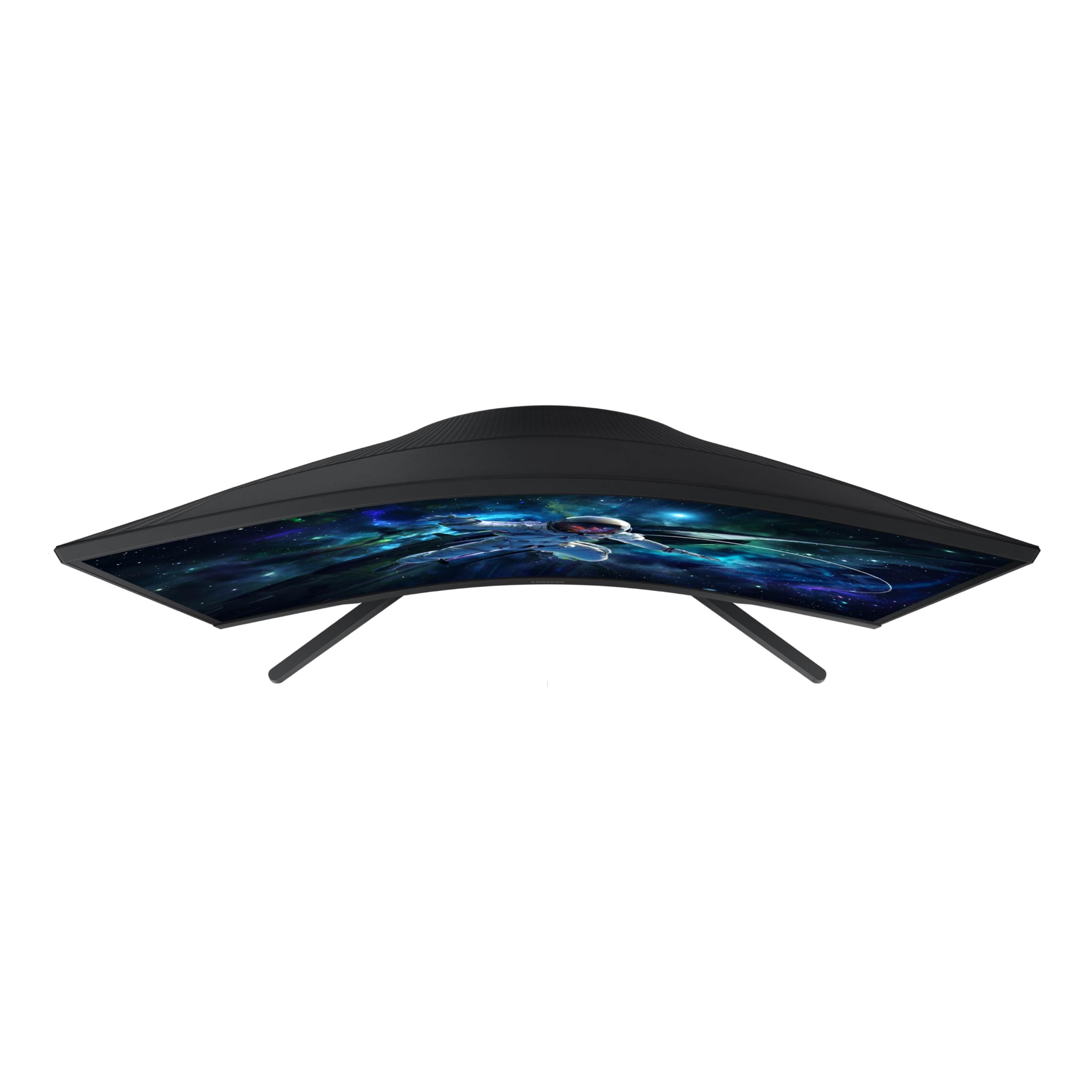 SAMSUNG Odyssey G55C Series 32" Gaming Monitor LS32CG550ENXZA, QHD, 1000R, Curved, 1ms(MPRT), HDR10, 165Hz, AMD Radeon FreeSync, Eye Care, Glare Free, Sharp Resolution, 2024: 32-inch