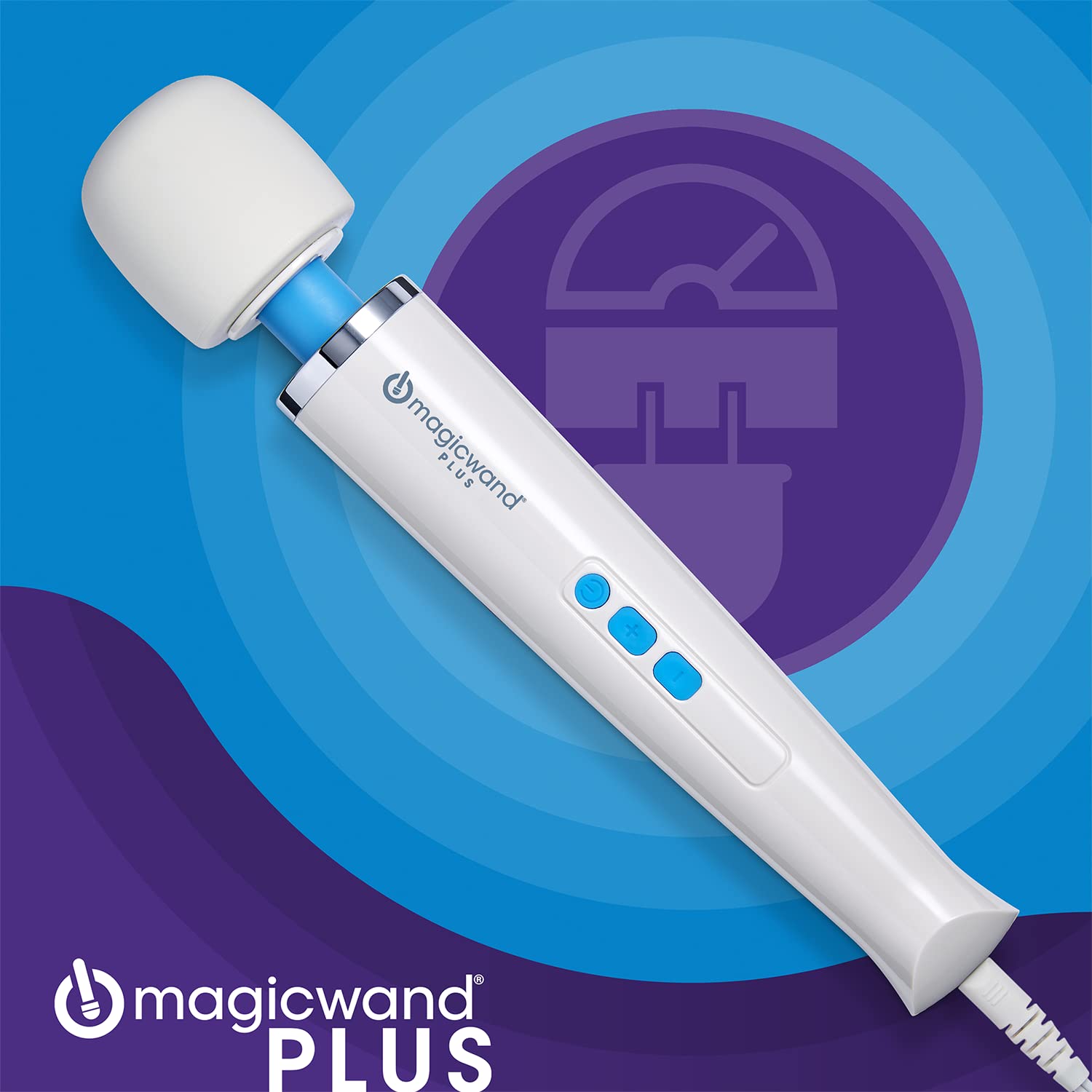 Magic Wand Massager  HV-260 – Plug-in 2-Speed with Flexible Neck – Personal Massagers for Women, Neck, Hand, Back, Muscle, and Head Massager: Plus