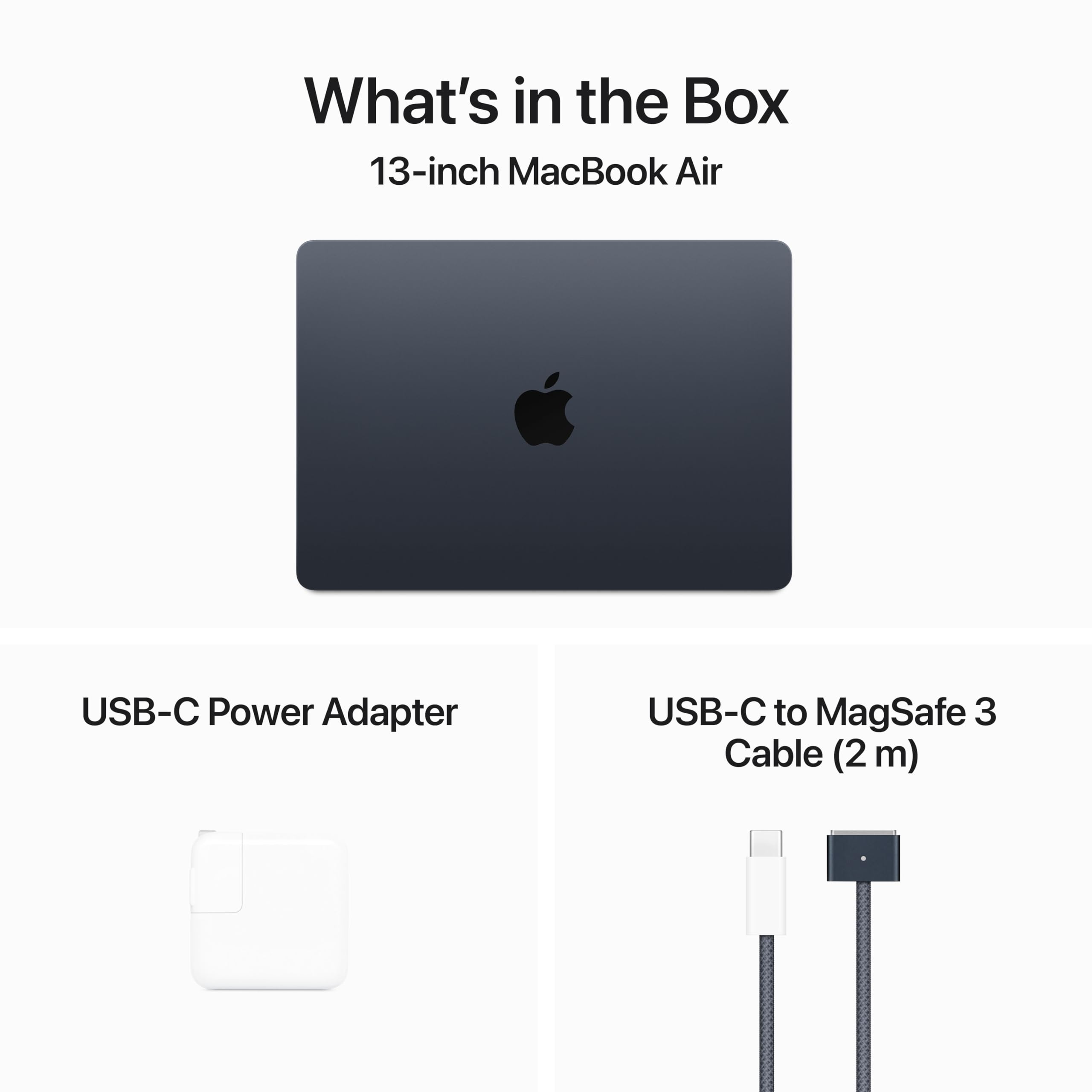 Apple 2024 MacBook Air 15-inch Laptop with M3 chip: Built for Apple Intelligence, 15.3-inch Liquid Retina Display, 8GB Unified Memory, 256GB SSD Storage, Backlit Keyboard, Touch ID; Midnight: 24GB Unified Memory, 512GB SSD Storage Midnight with AppleCare+ (3 Years)