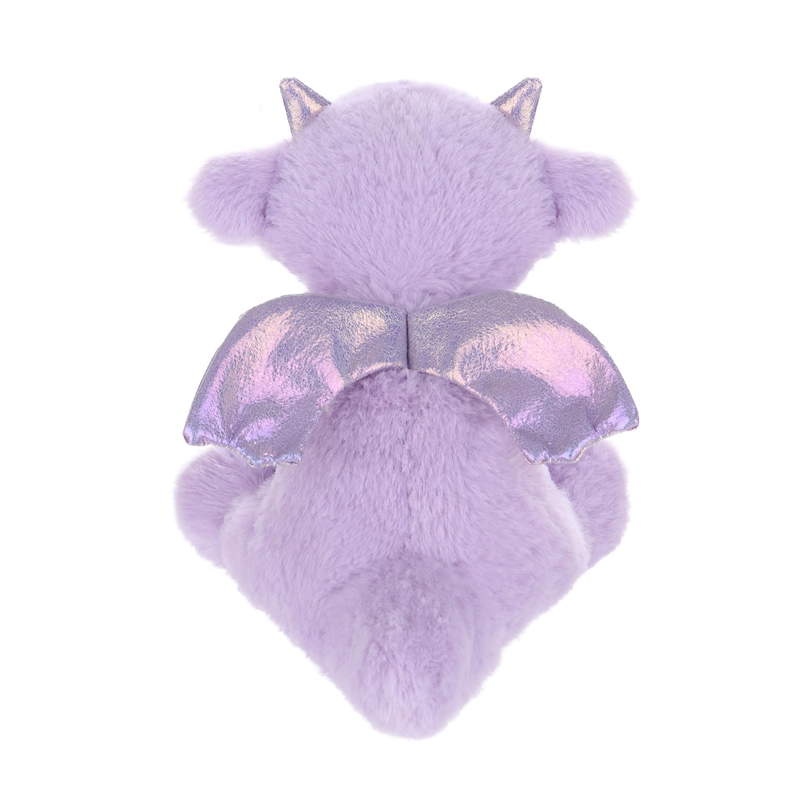 Apricot Lamb Purple Dragon Plush Stuffed Animals for Kids, Soft Cute Plush Toys for Baby Girl and Boy, Fluffy Purple Dragon Purple 7.9 Inches