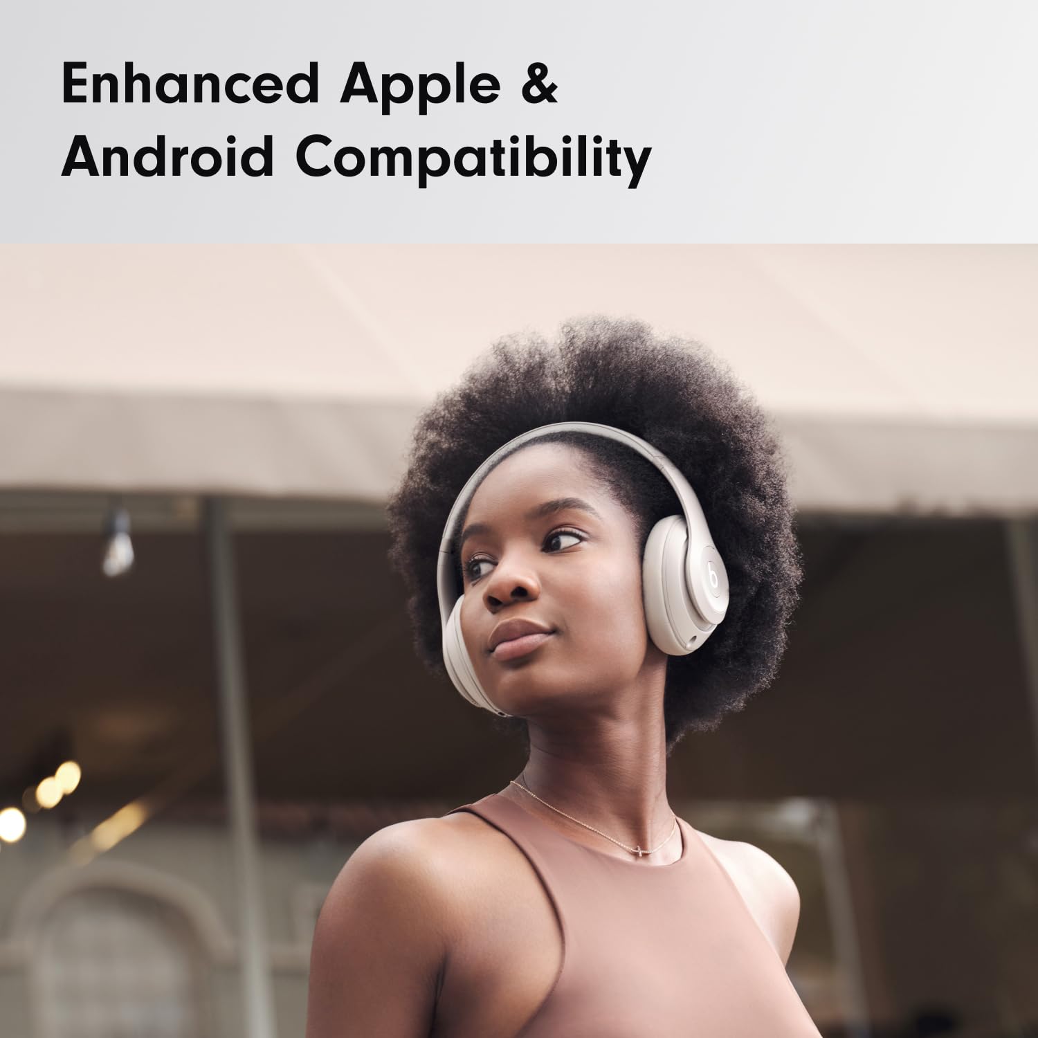 Beats Studio Pro x Kim Kardashian - Bluetooth Noise Cancelling Headphones with AppleCare+ (2 Years) - Moon
