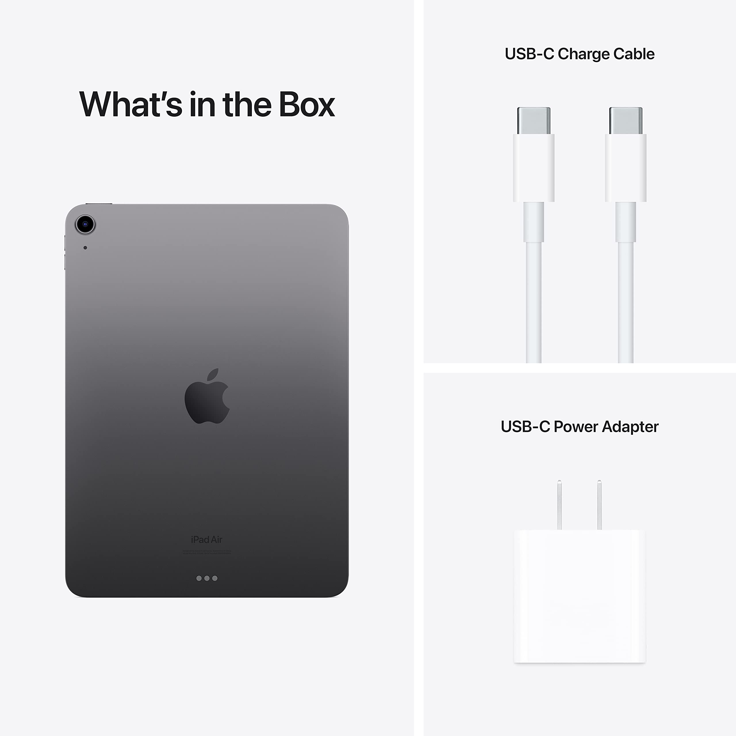 2022 Apple iPad Air 5th Gen. (10.9 inch, Wi-Fi, 64GB) Space Gray (Renewed Premium)