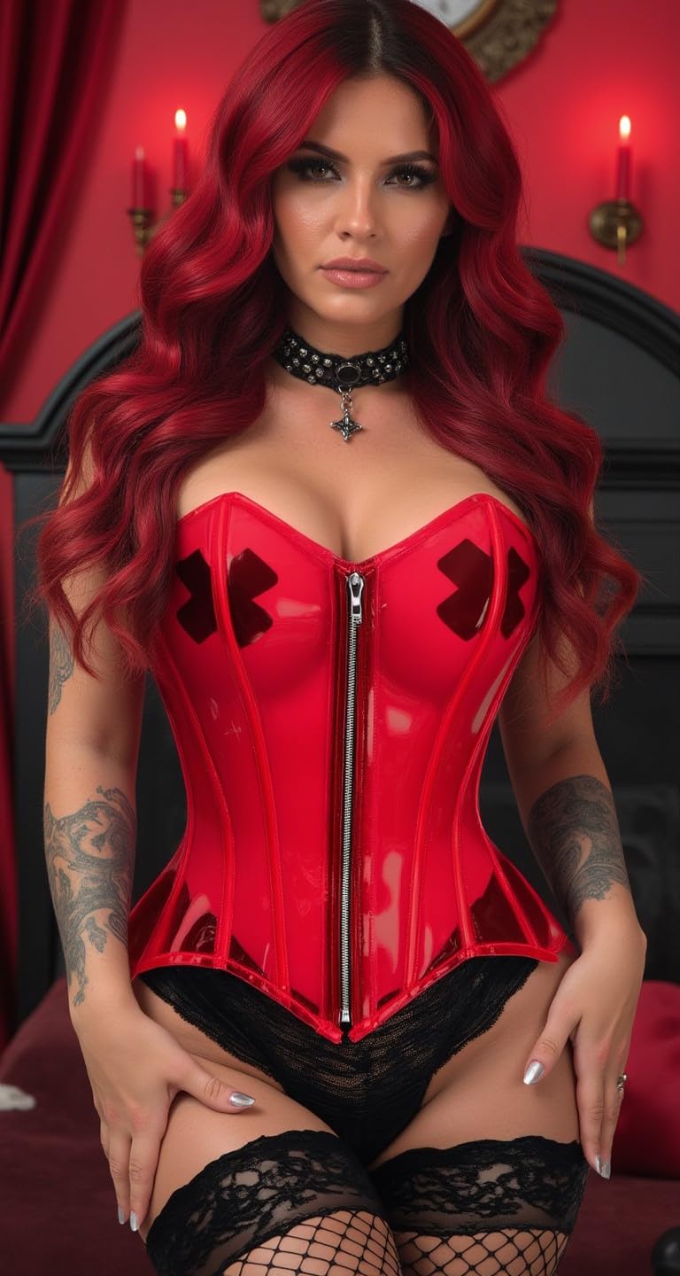 Lavish Clear Overbust Corset thumbnail 3