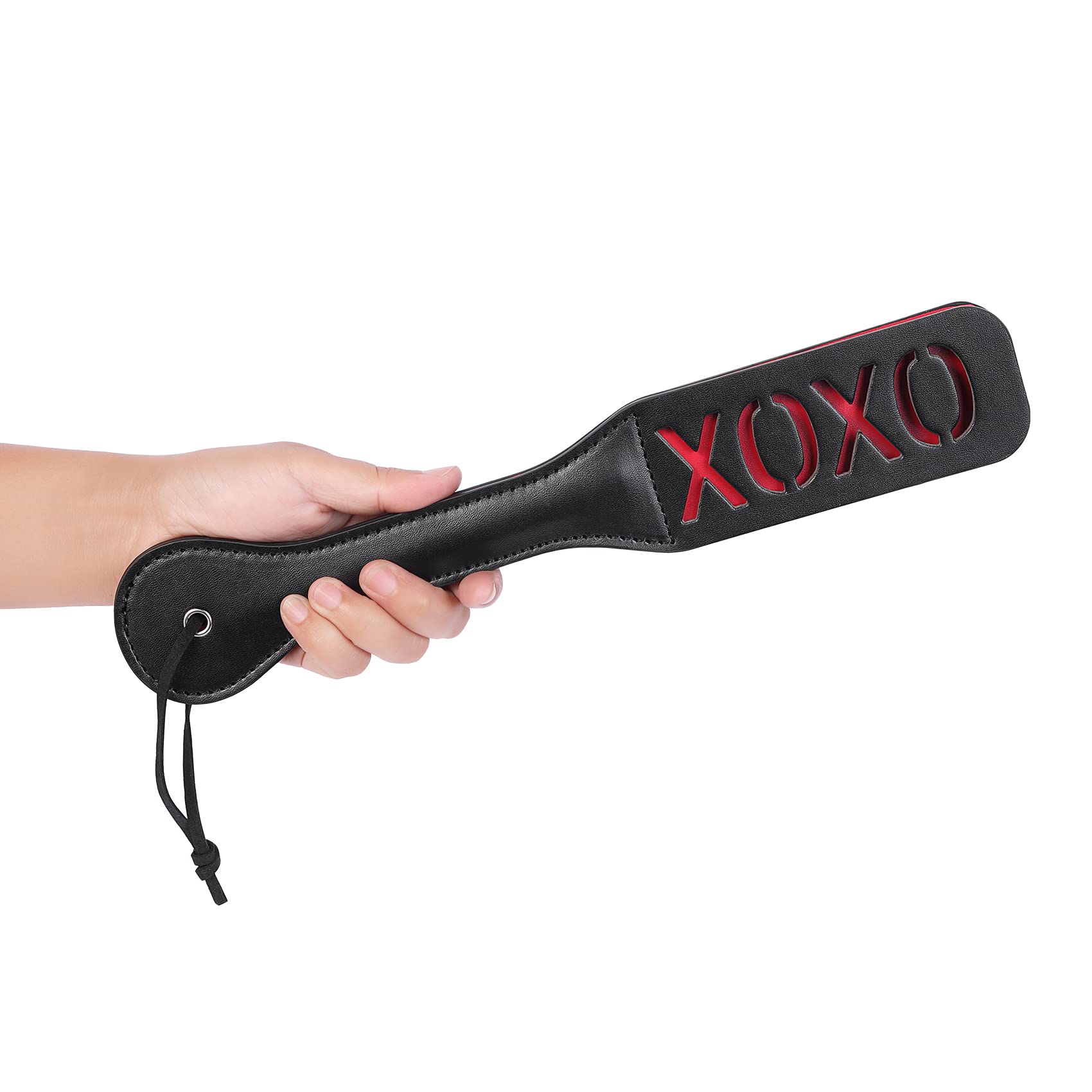VENESUN Cat Spanking Paddles for Adults SM, 12.6inch Faux Leather Paddle for Sex Play