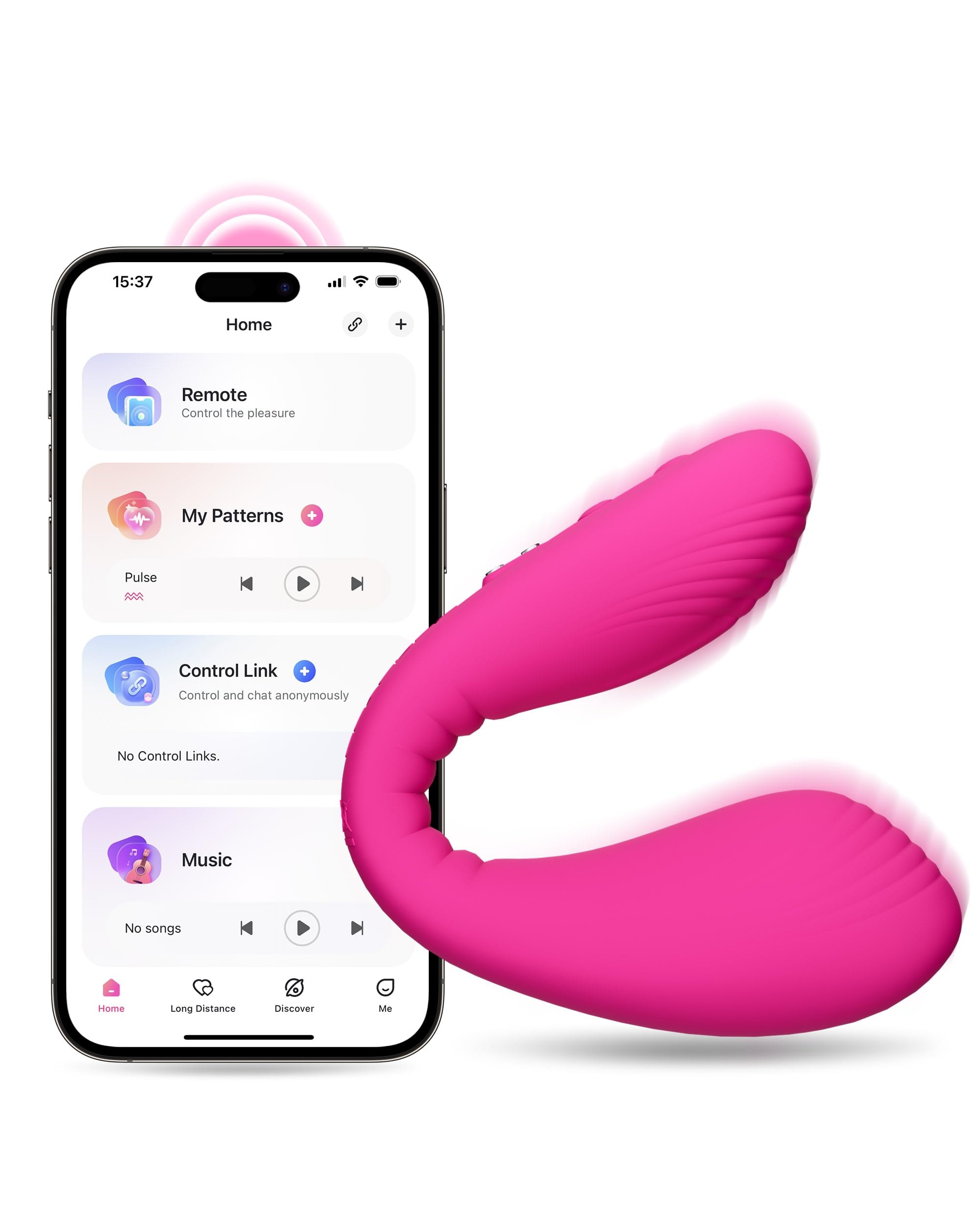 LOVENSE Dolce Remote Control Vibrator，Adult Sex Toys & Games,Womens Sex Toys,Clitoris & G-spot Vibrating Sex Toy for Double Stimulation with 10 Vibration Patterns: LOVENSE Dolce Remote Control Vibrator，Adult Sex Toys & Games,Womens Sex Toys,Clitoris & G-spot Vibrating Sex Toy for Double Stimulation with 10 Vibration Patterns