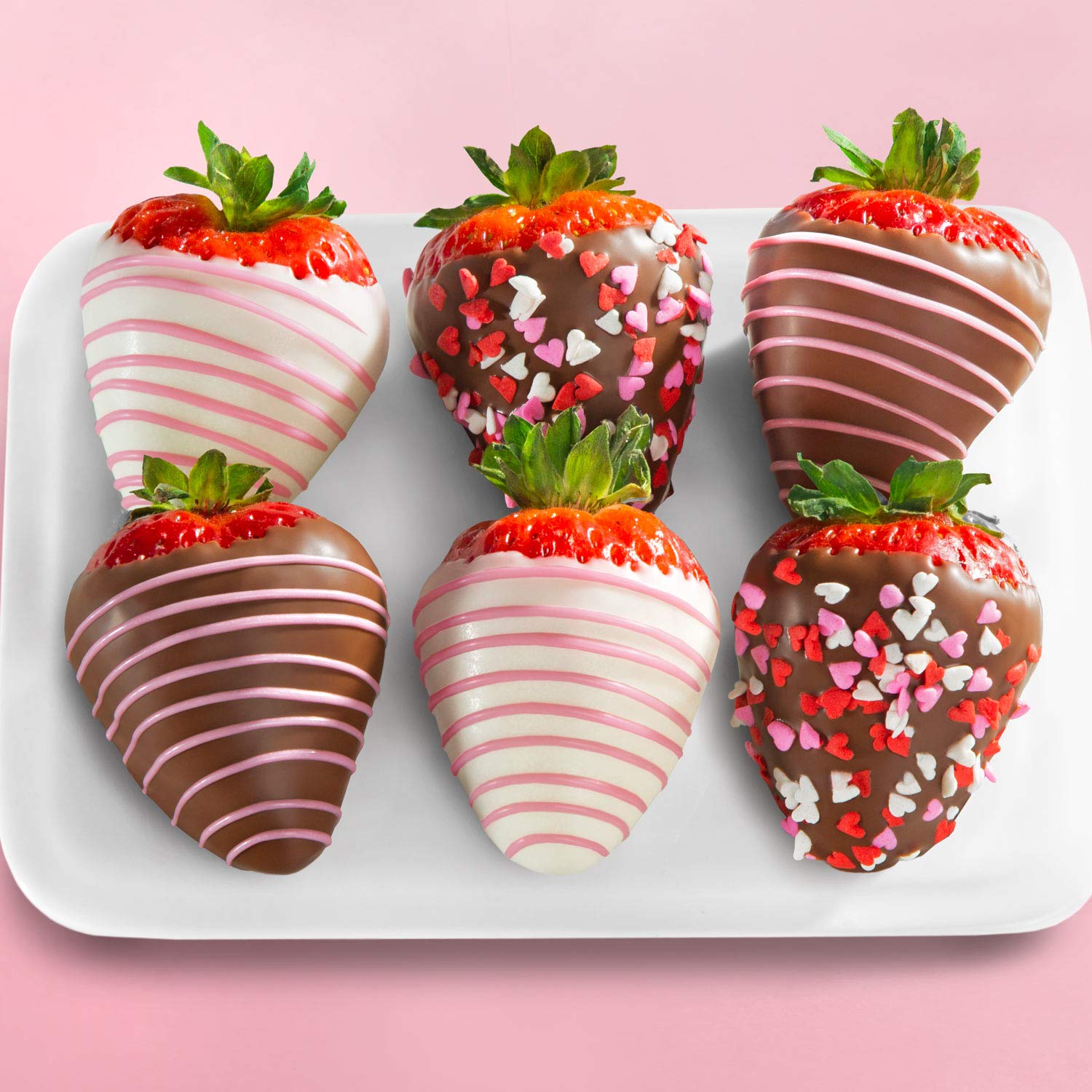 A Gift Inside The Original Love Berries Chocolatey Dipped Strawberries - 12 Berries: 6 Love Berries Original