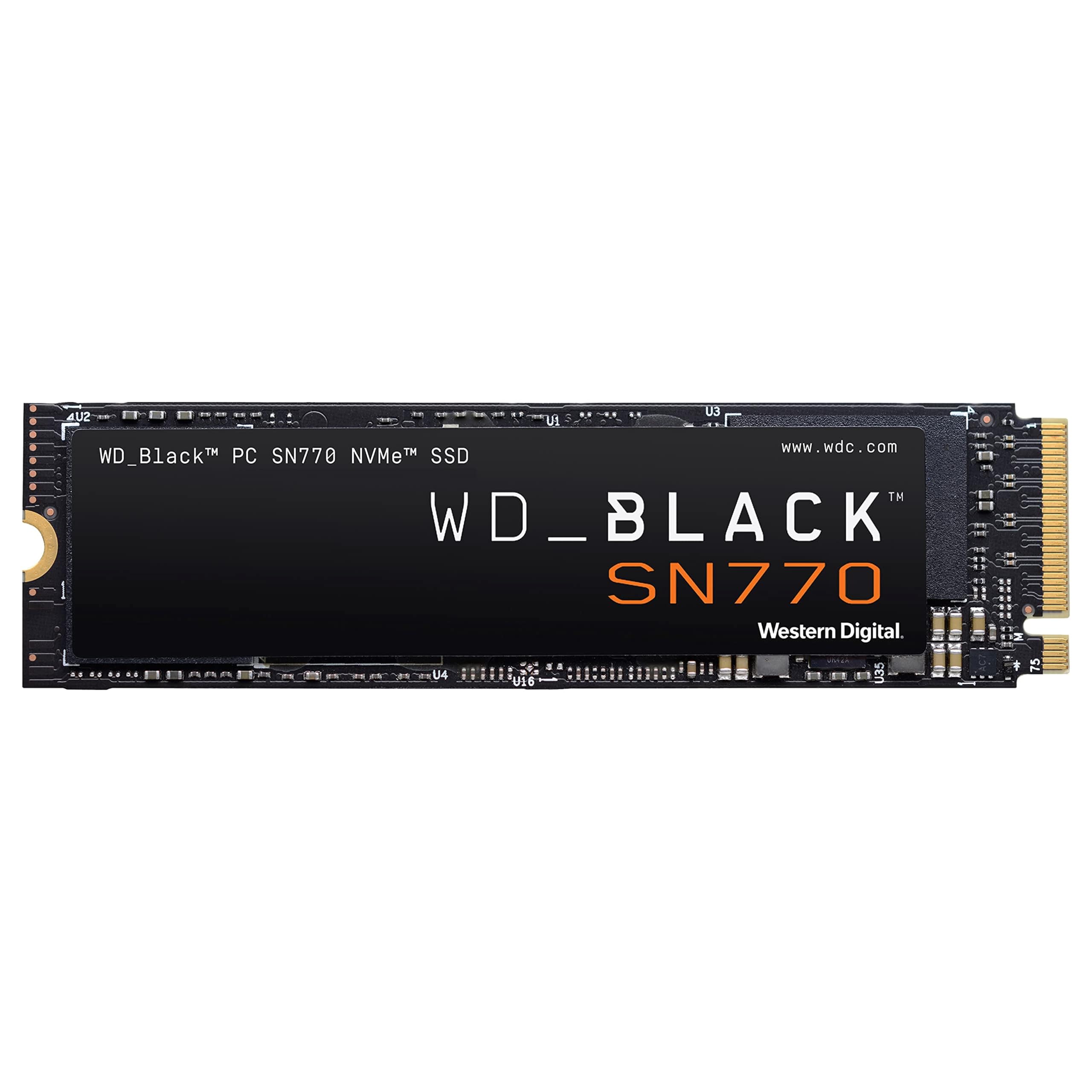 WD_BLACK 2TB SN770 NVMe Internal Gaming SSD Solid State Drive - Gen4 PCIe, M.2 2280, Up to 5,150 MB/s - WDS200T3X0E - [Previous Generation]: 1TB Previous Generation - M.2 2280