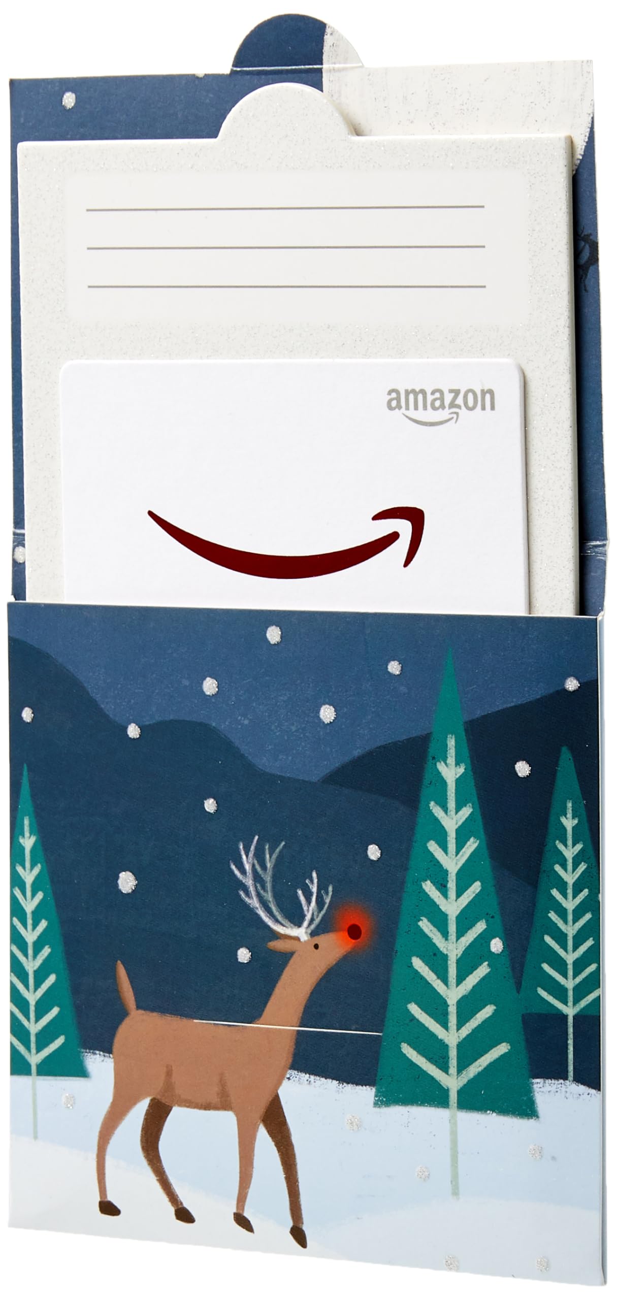 Amazon.com Gift Card in a Reveal (Various Designs): 0 Winter Scene Reveal