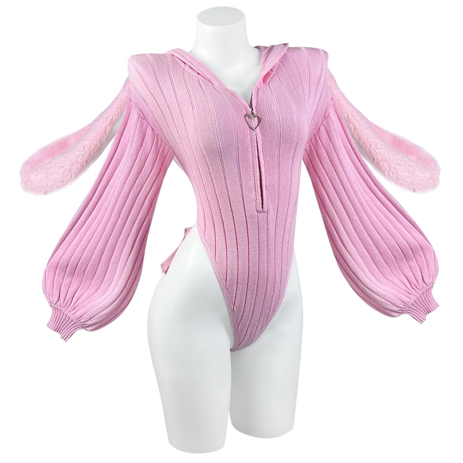 KORURACLUB Cosplay Sexy Bunny Outfit (3-Piece Set) Cosplay lingerie for women Animal Costumes Bunny Bodysuit