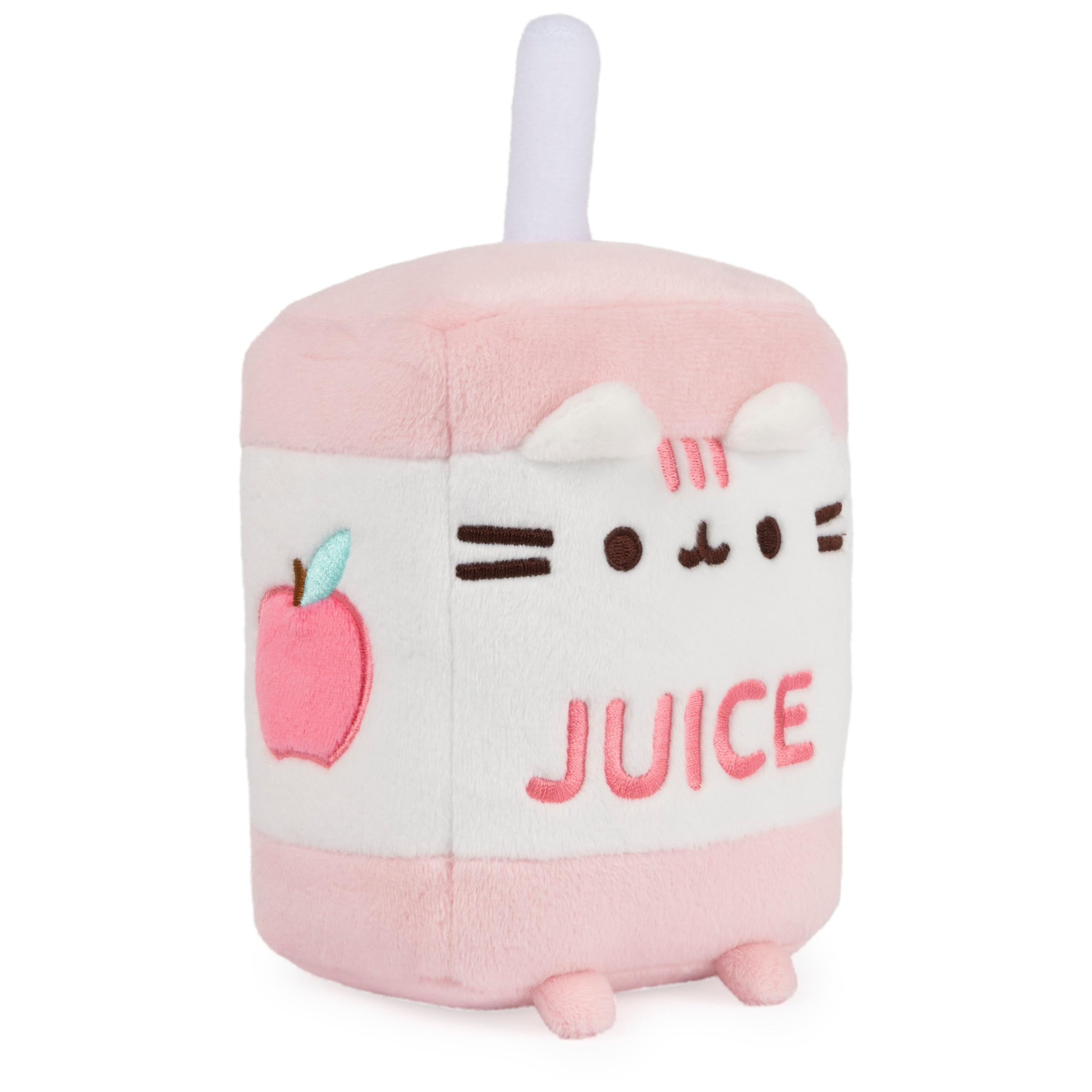 GUND Pusheen  Plush Cat Stuffed Animal for Ages 8 and Up, Green/Pink, 6”: Juice Box